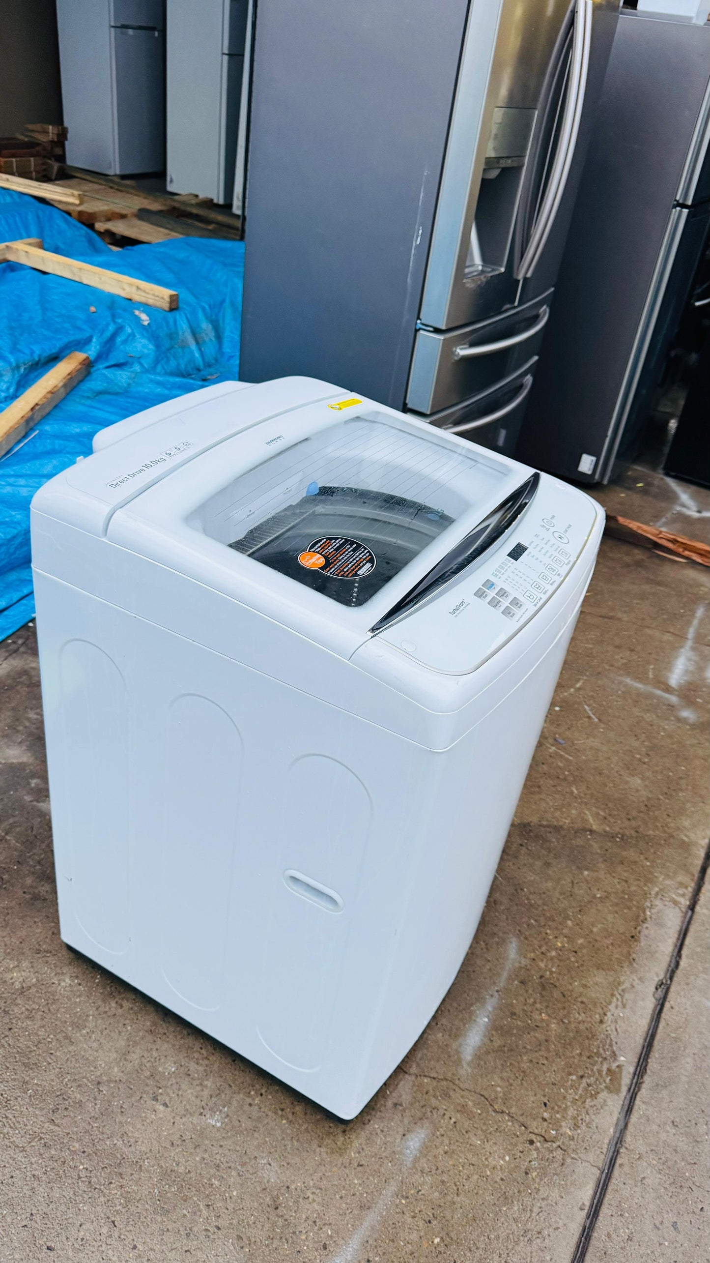 LG 10KGS TOP LOADER WASHING MACHINE