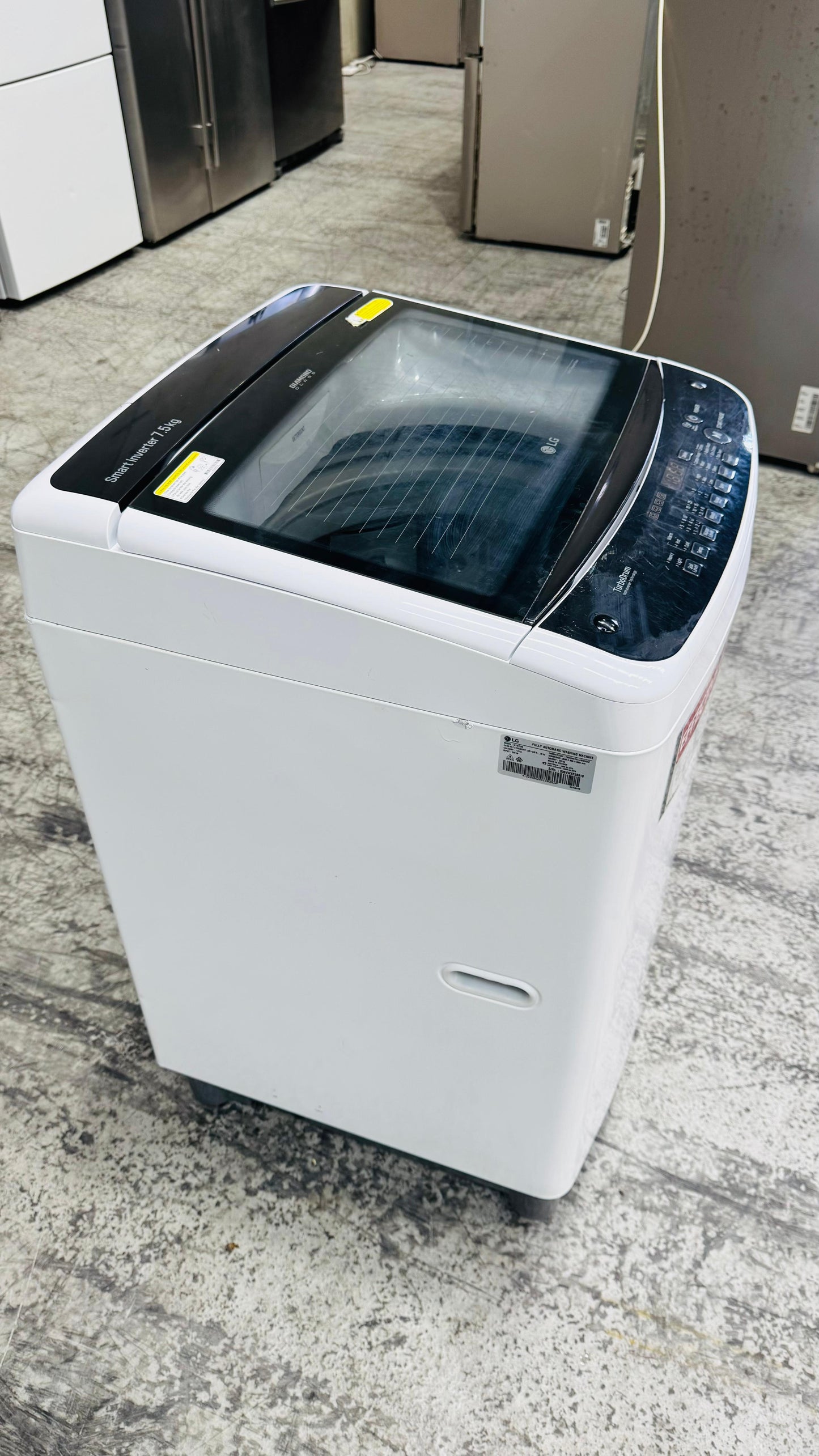 LG 7.5KGS TOP LOADER WASHING MACHINE