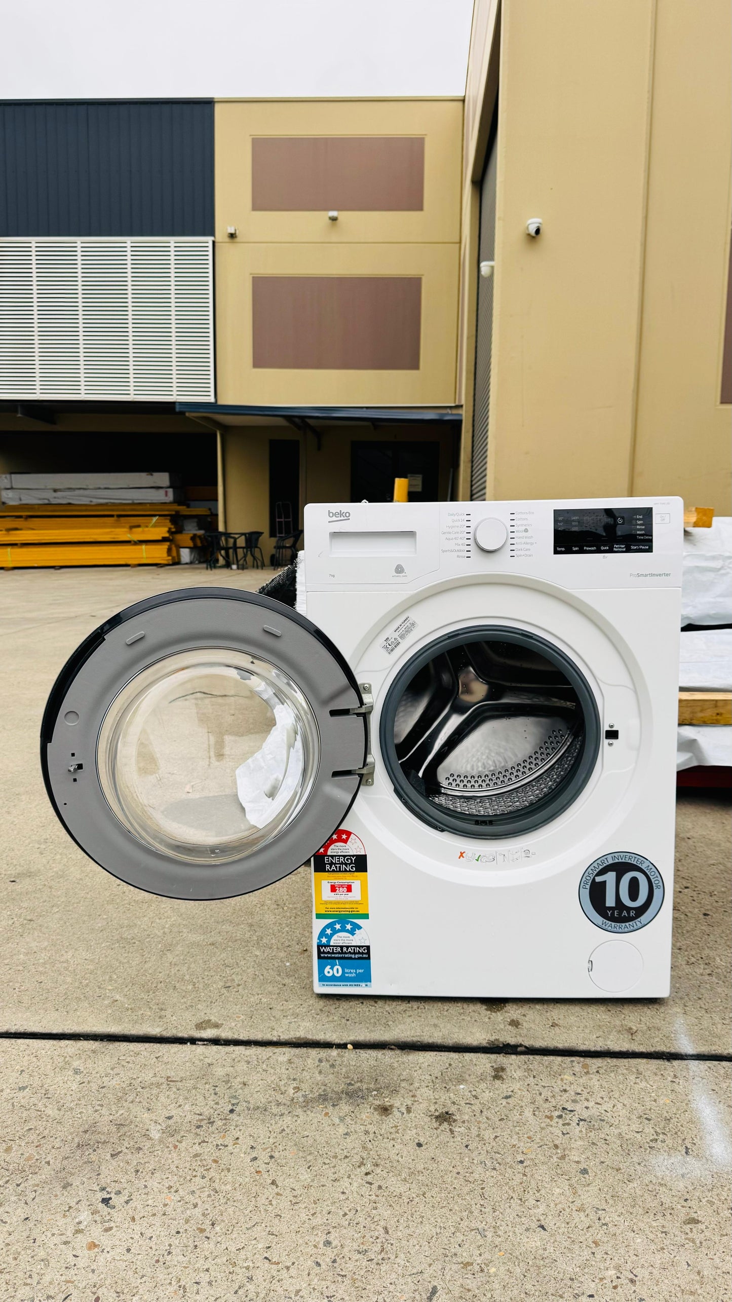 BEKO 7KGS FRONT LOADER WASHING MACHINE