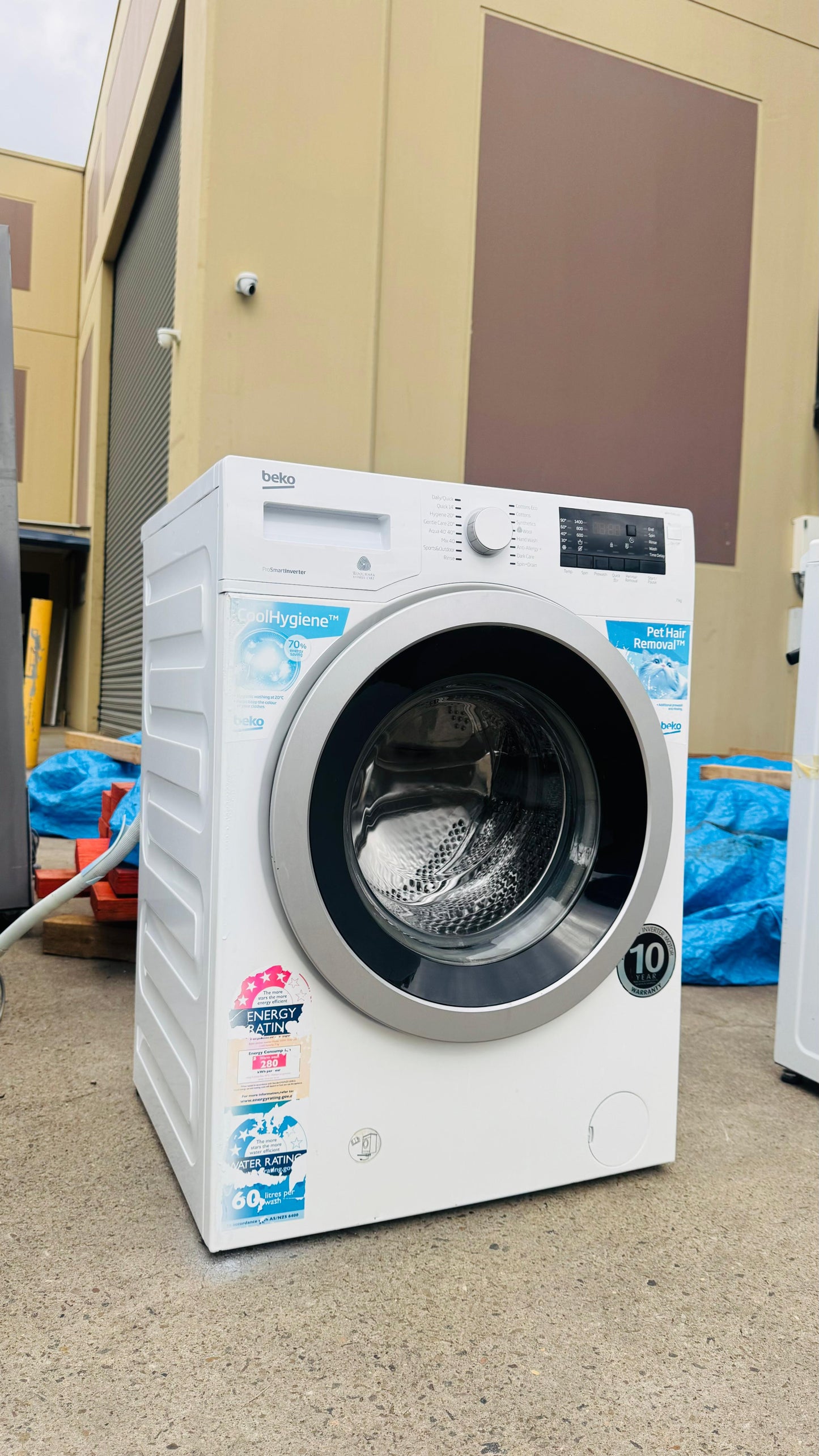 BEKO 7KGS FRONT LOADER WASHING MACHINE
