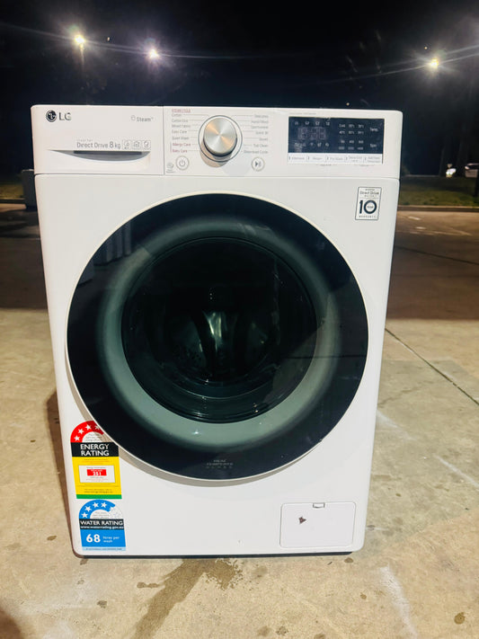 LG 8KGS FRONT LOADER WASHING MACHINE