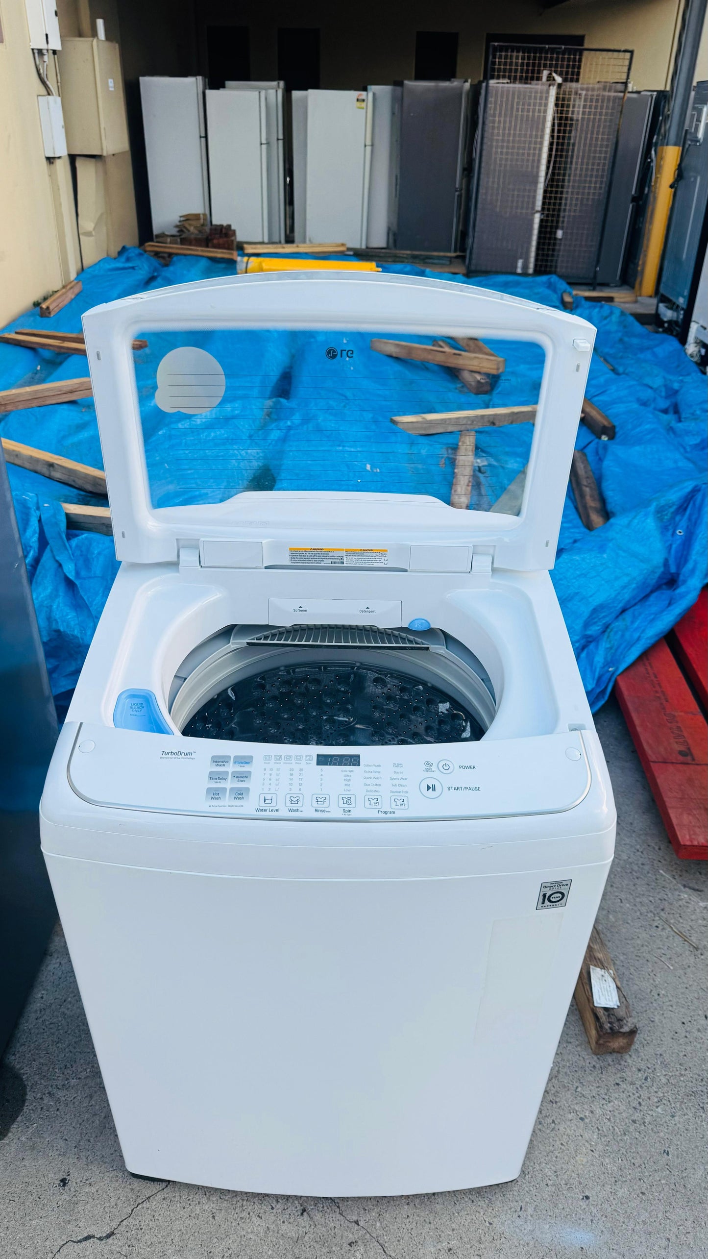 LG 10KGS TOP LOADER WASHING MACHINE
