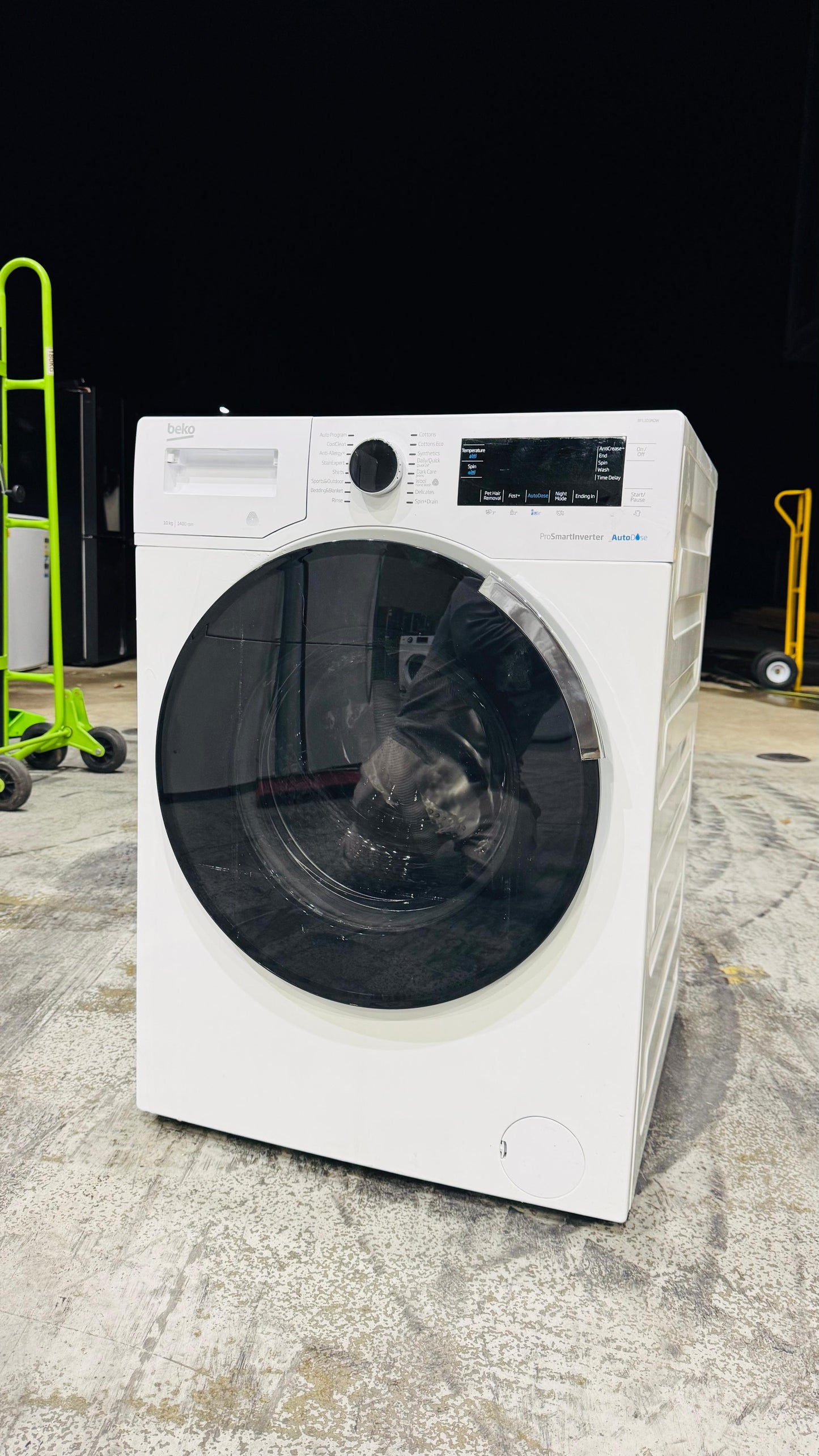 BEKO 10 KGS FRONT LOADER WASHING MACHINE