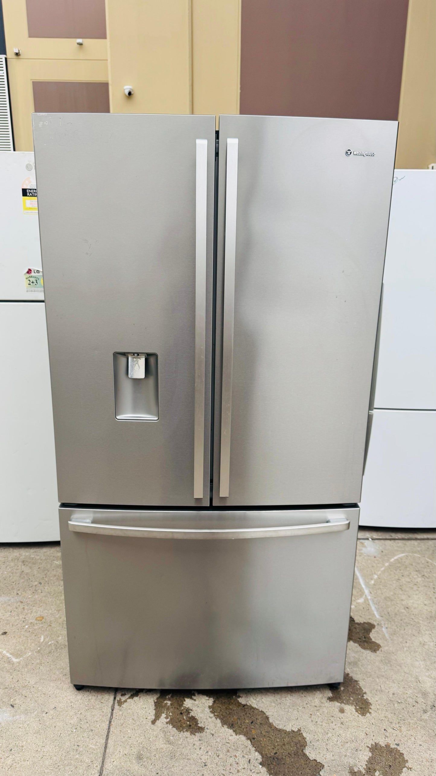 WESTINGHOUSE FRENCH DOOR 605 LITRES FRIDGE FREEZER