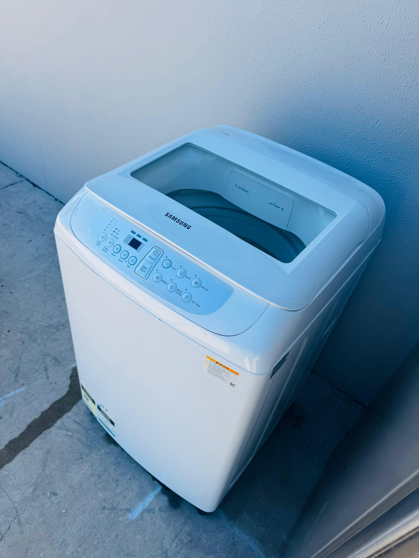 SAMSUNG 6.5 KGS TOP LOADER WASHING MACHINE