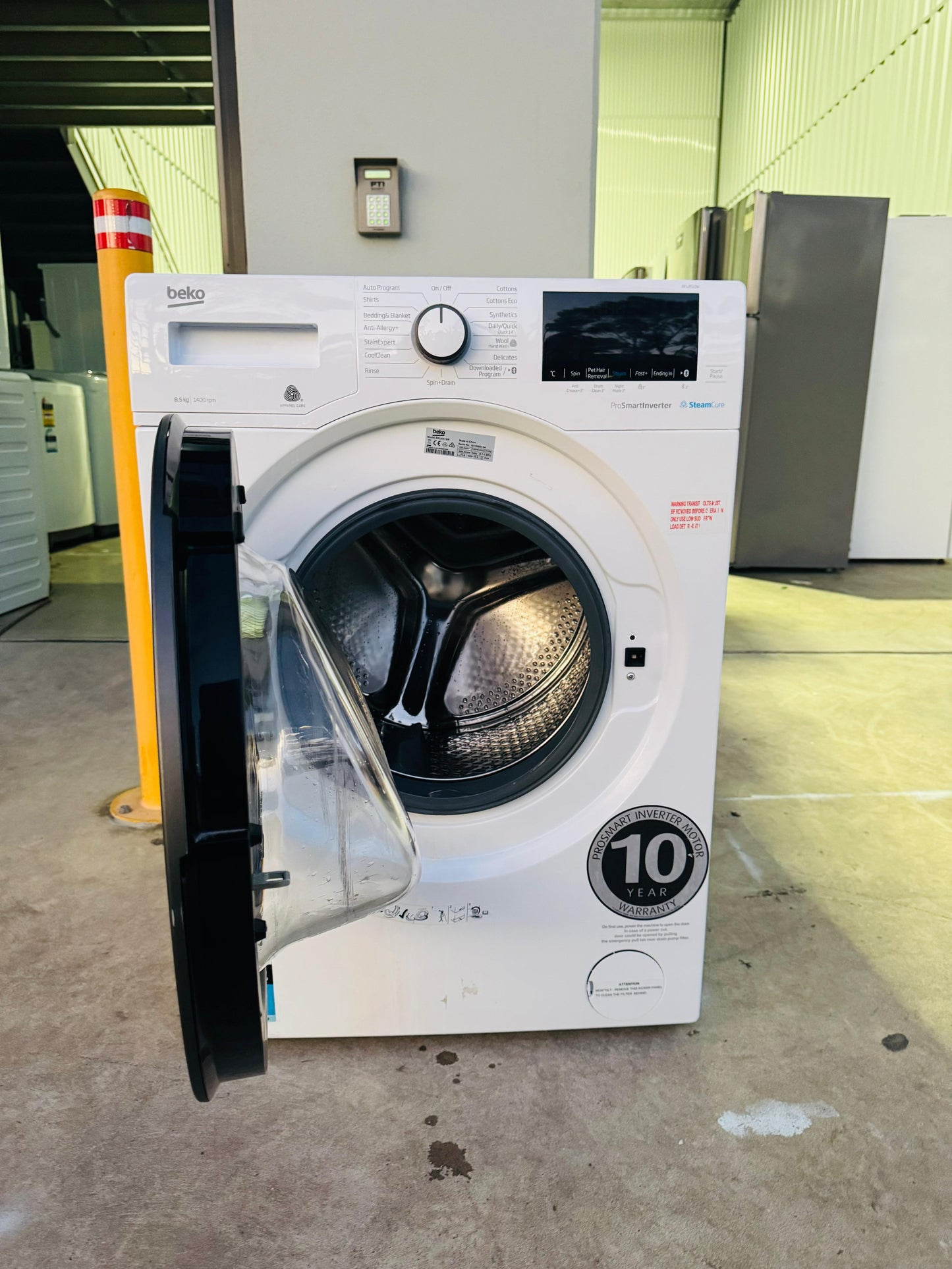 BEKO 8.5 KGS FRONT LOADER WASHING MACHINE