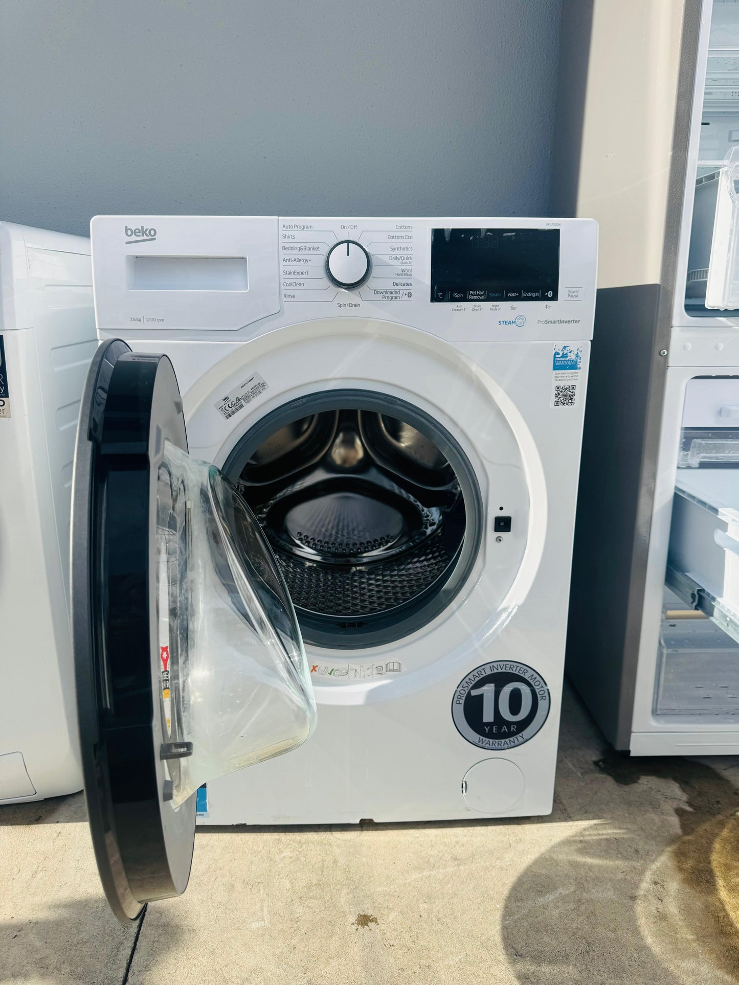 BEKO 7.5 KGS FRONT LOADER WASHING MACHINE