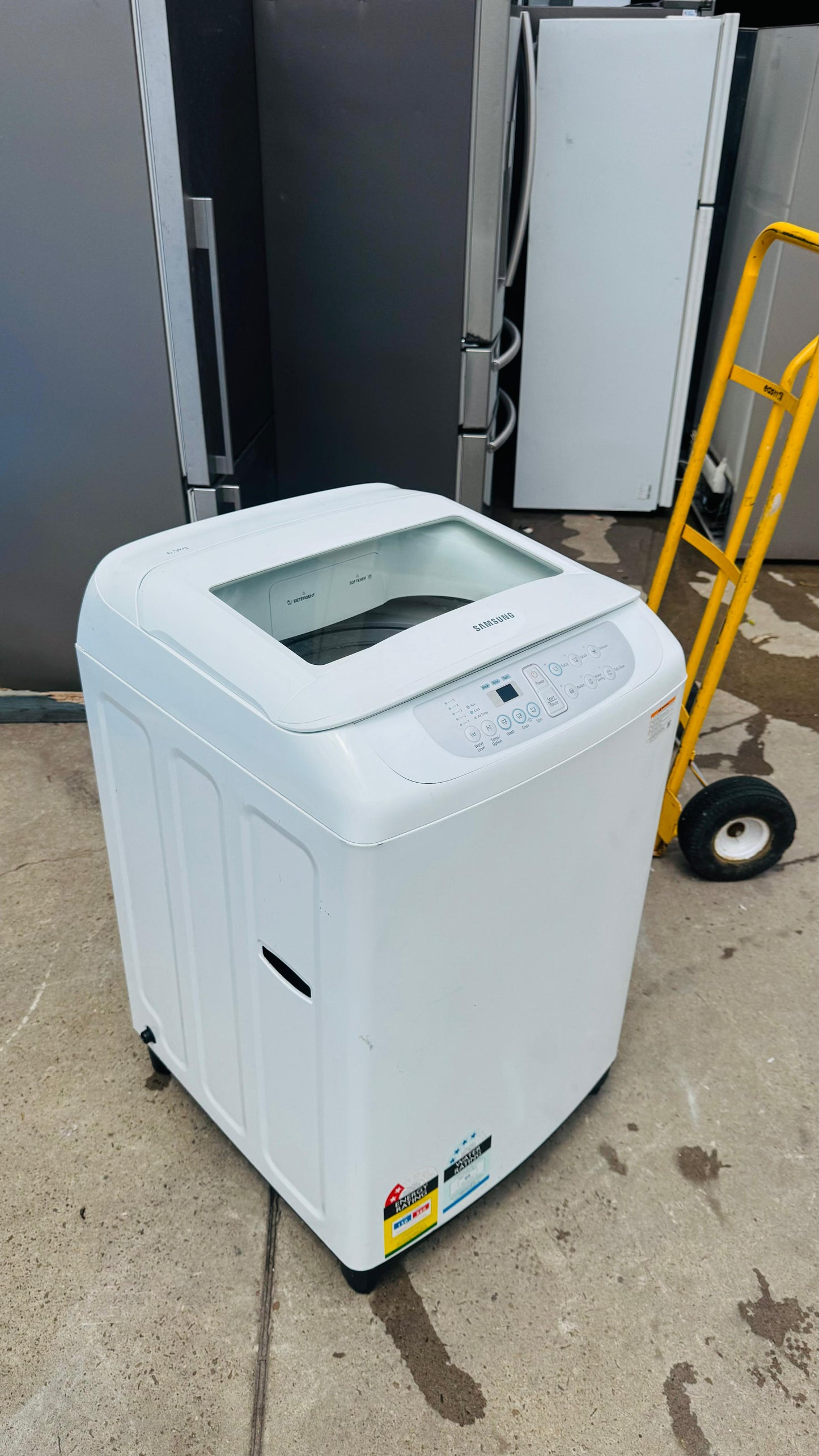 SAMSUNG 6.5KGS TOP LOADER WASHING MACHINE