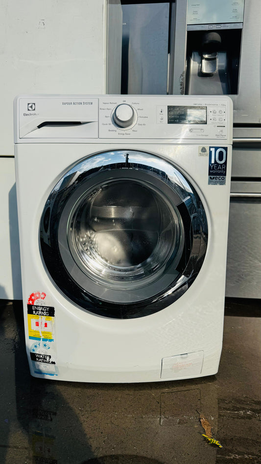 ELECTROLUX 7.5KGS FRONT LOADER WASHING MACHINE