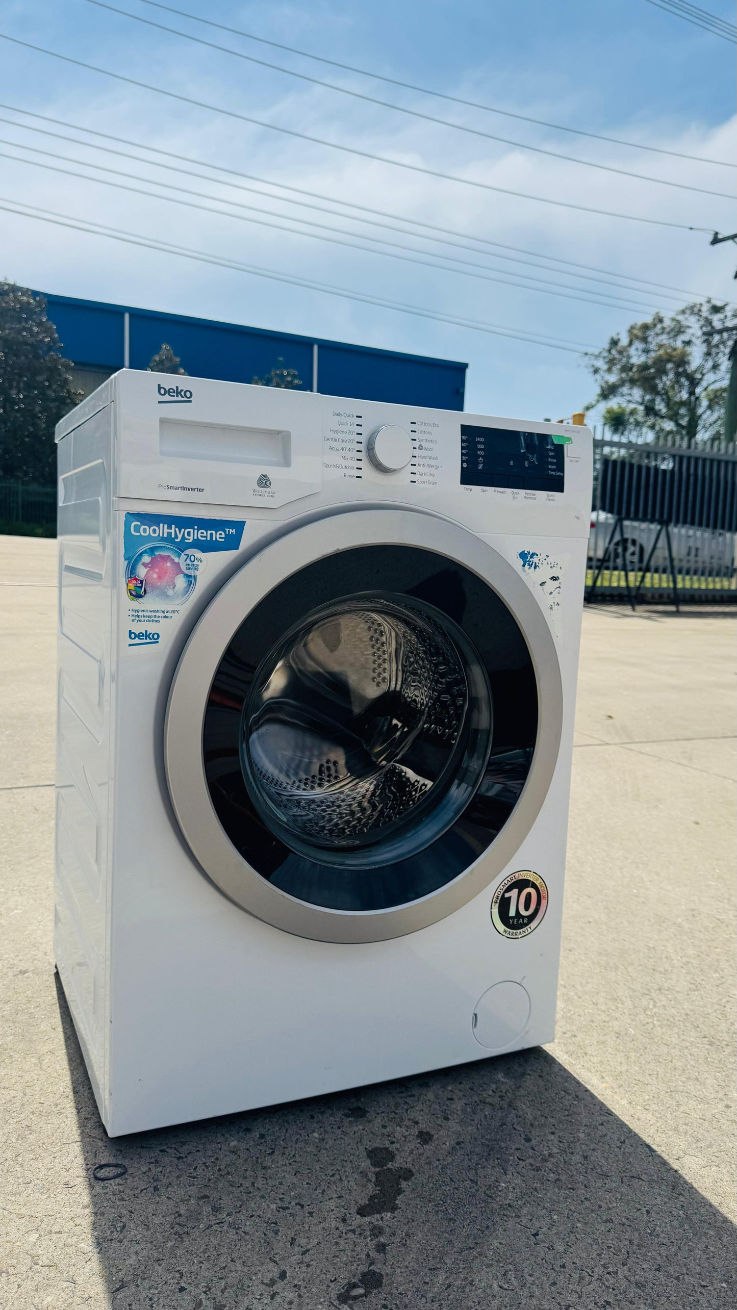 BEKO 7KGS FRONT LOADER WASHING MACHINE