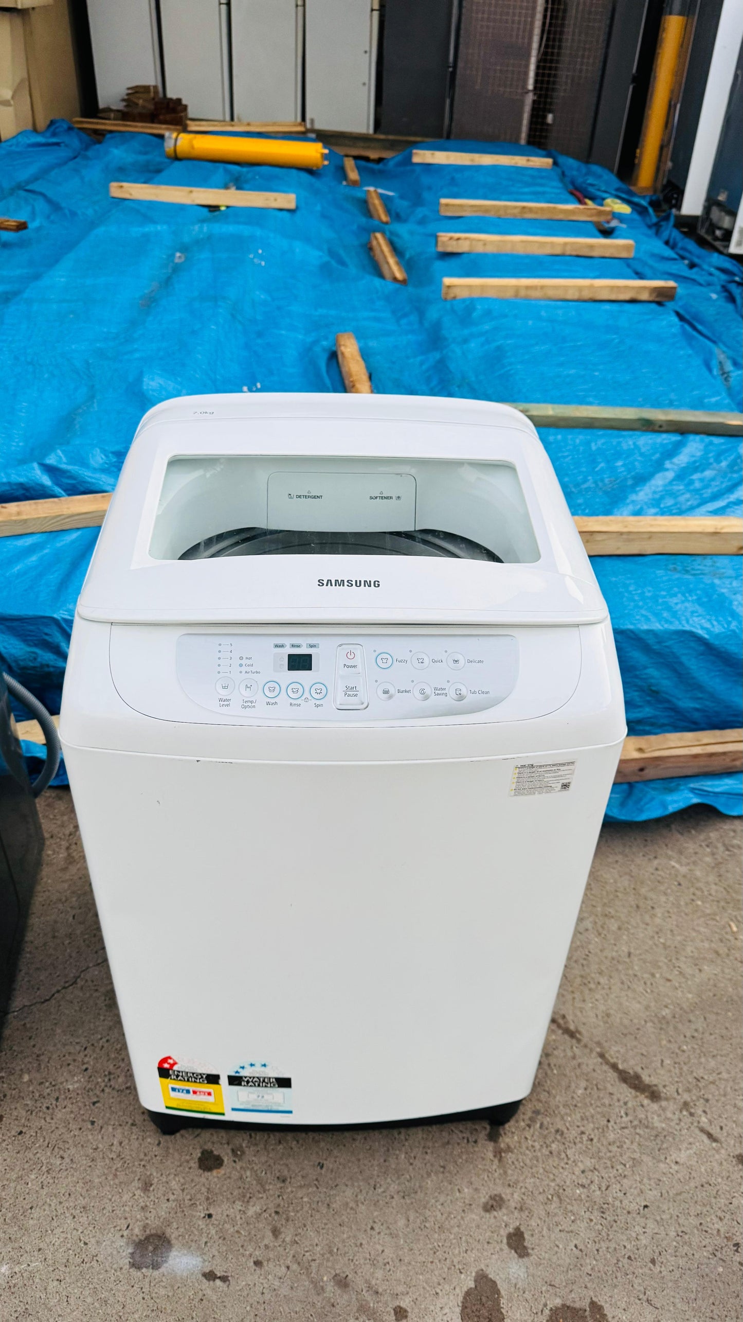 SAMSUNG 7KGS TOP LOADER WASHING MACHINE