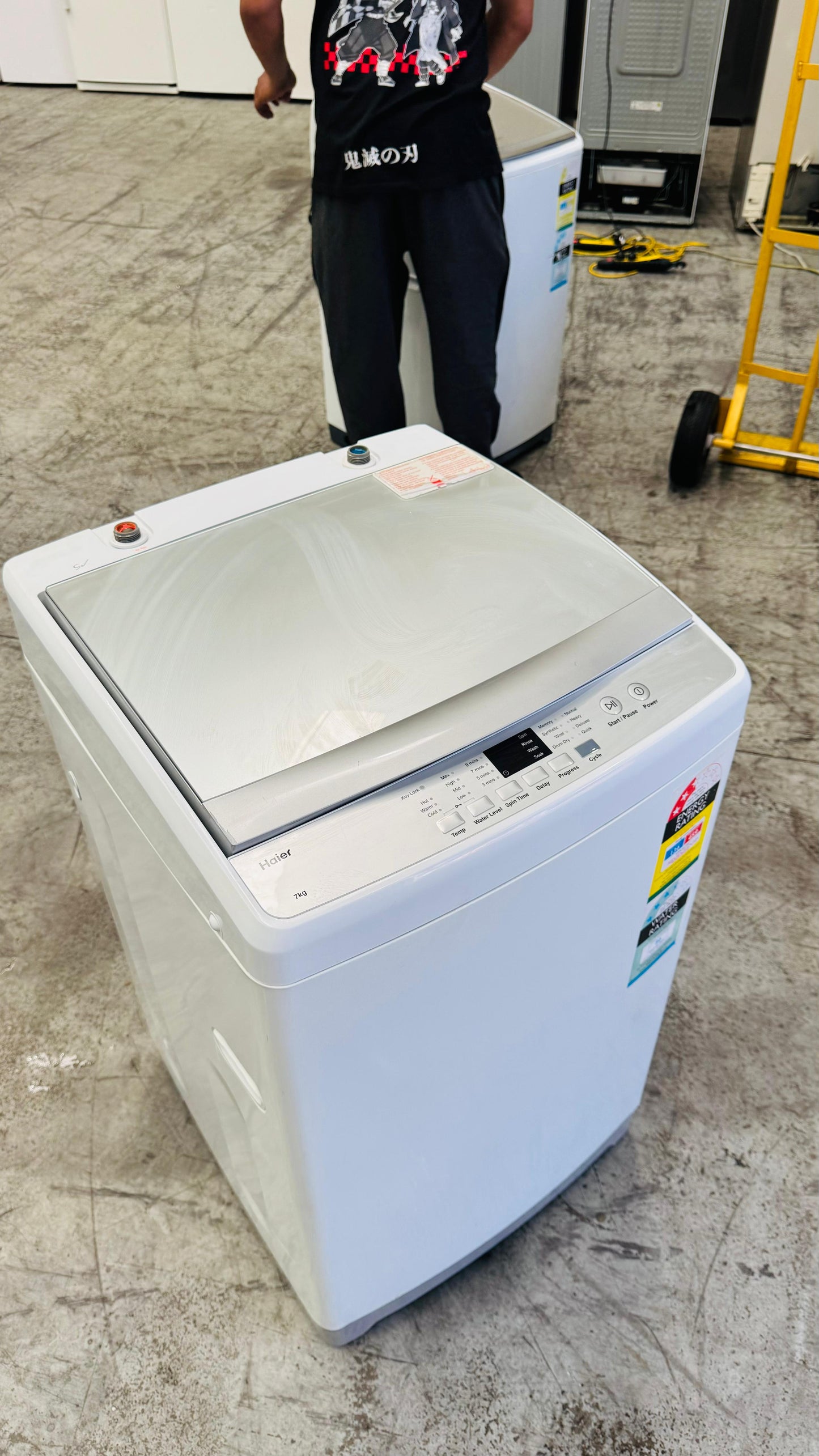 HAIER 7KGS TOP LOADER WASHING MACHINE