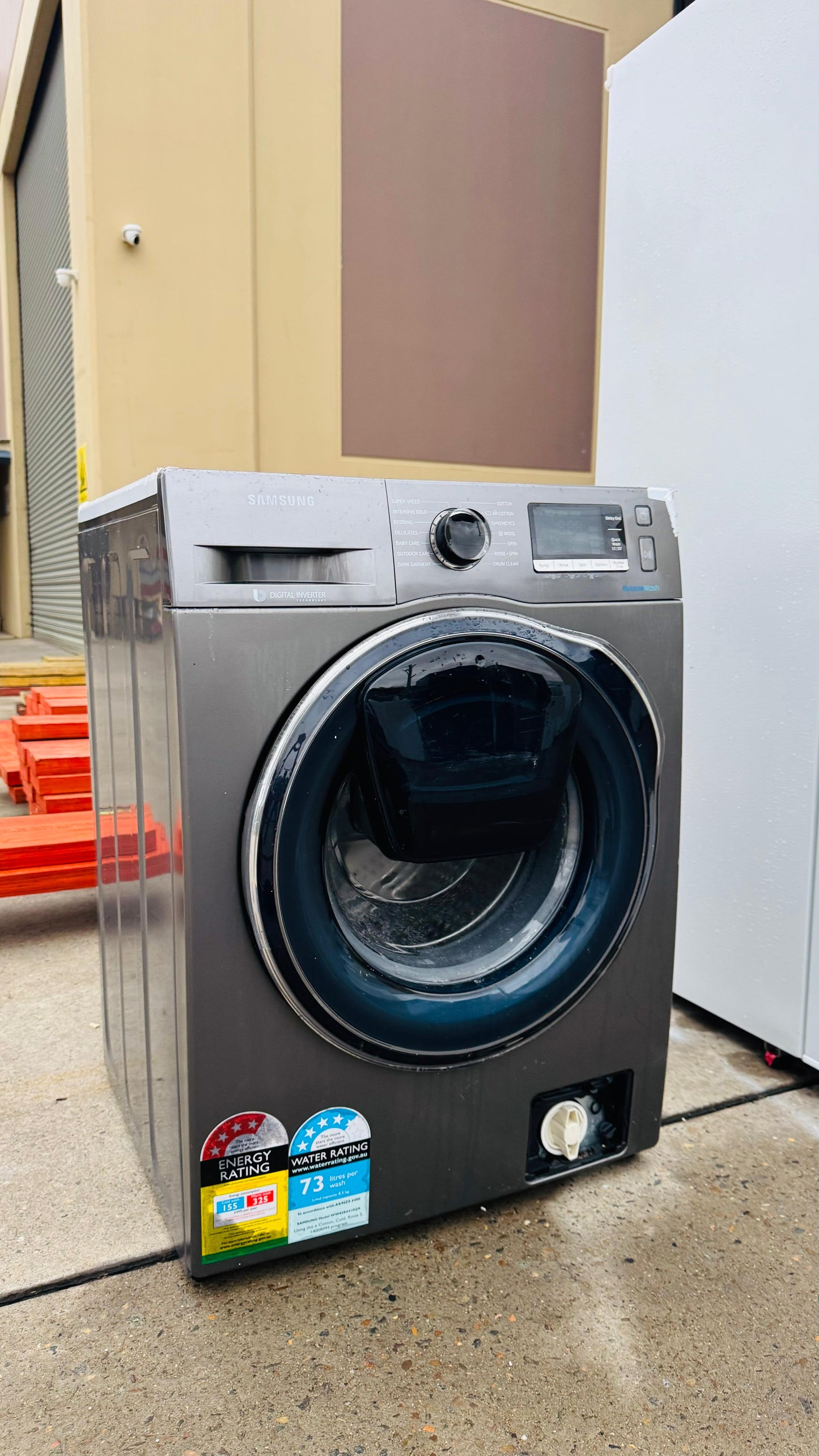 SAMSUNG 8.5KGS FRONT LOADER WASHING MACHINE
