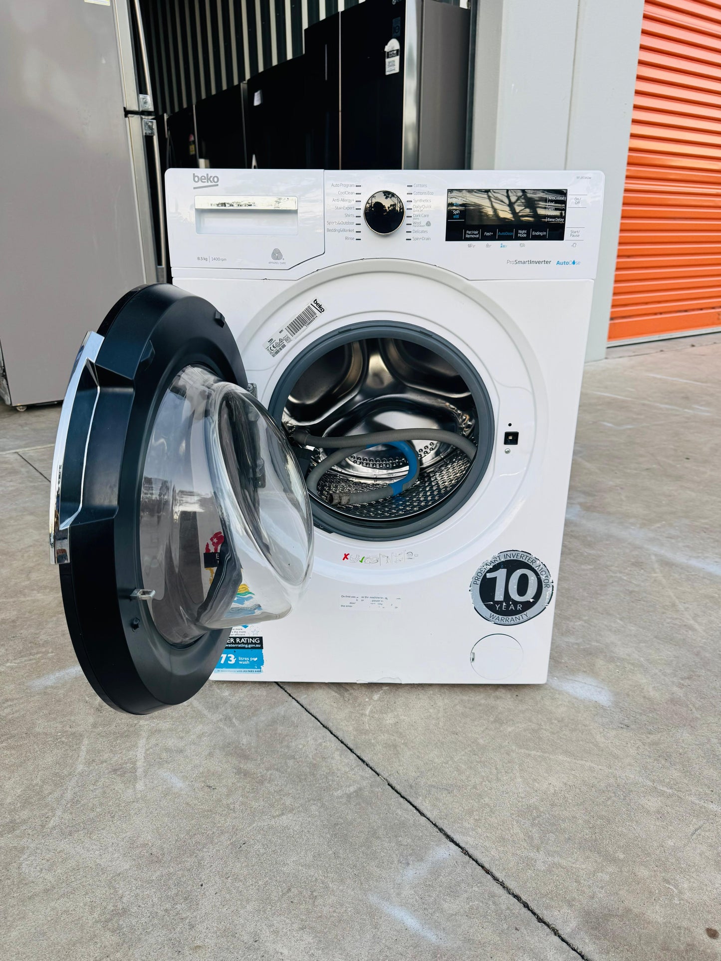 BEKO 8.5 KGS FRONT LOADER WASHING MACHINE