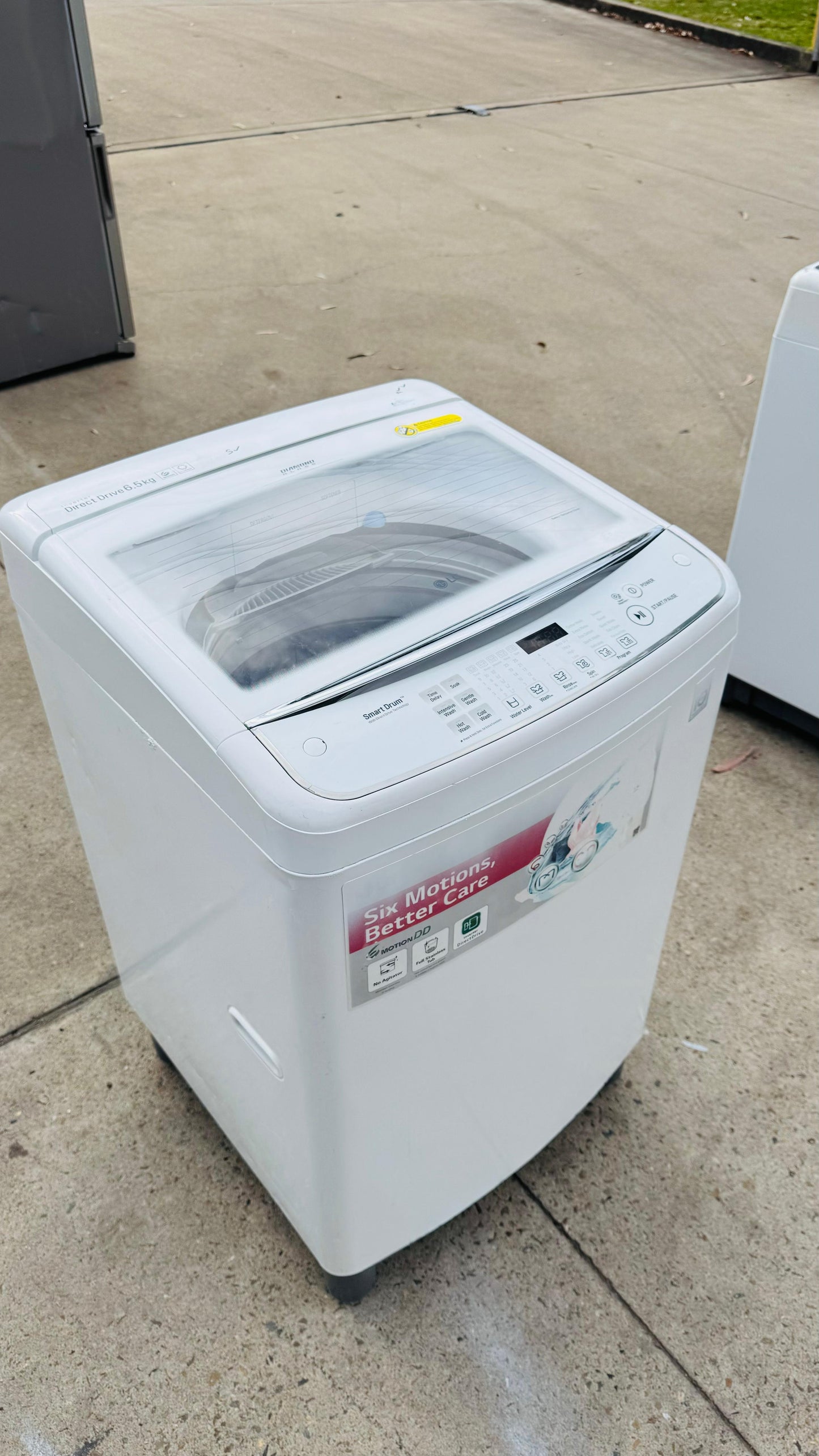 LG 6.5KGS TOP LOADER WASHING MACHINE