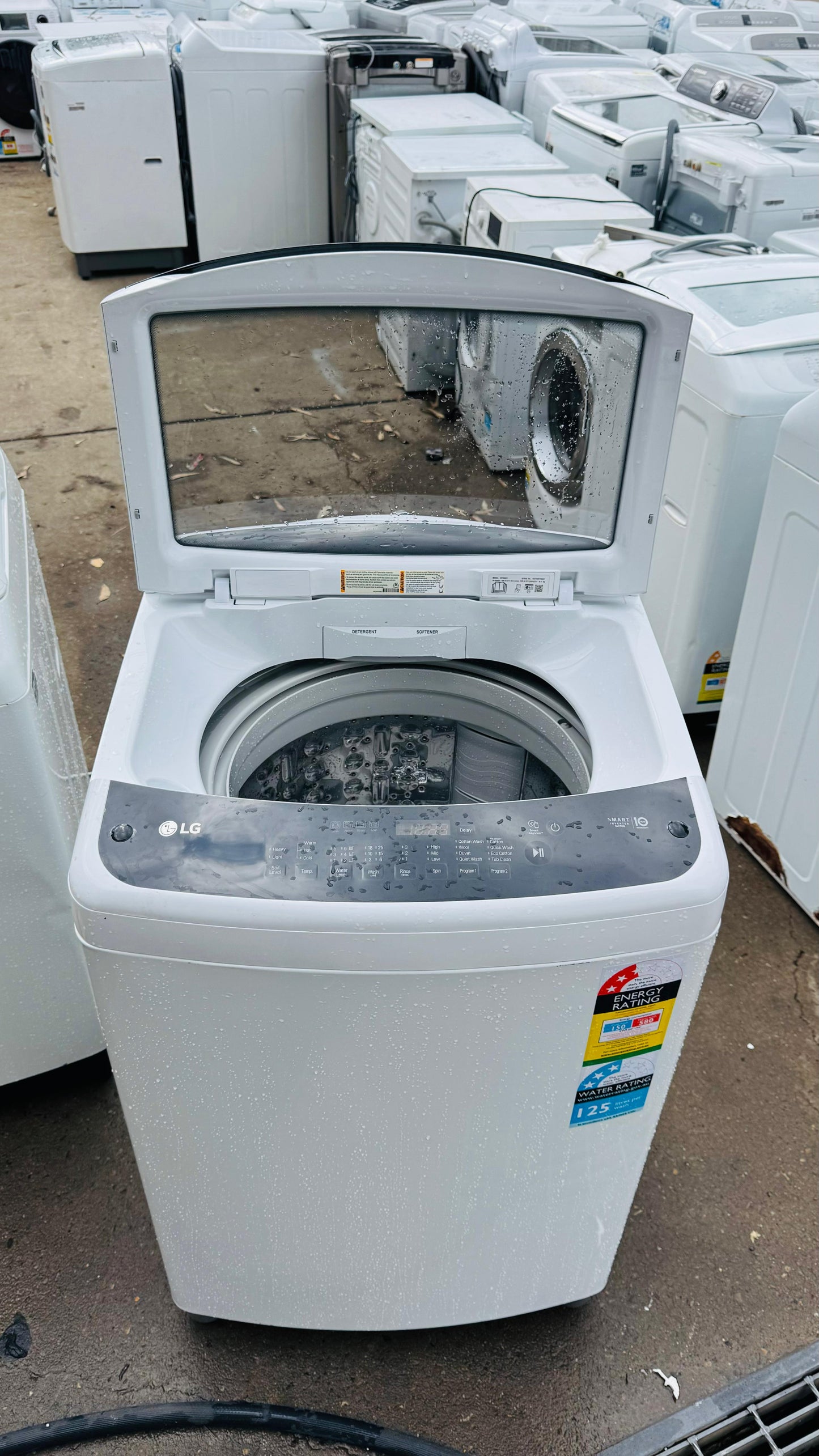 LG 8.5KGS TOP LOADER WASHING MACHINE