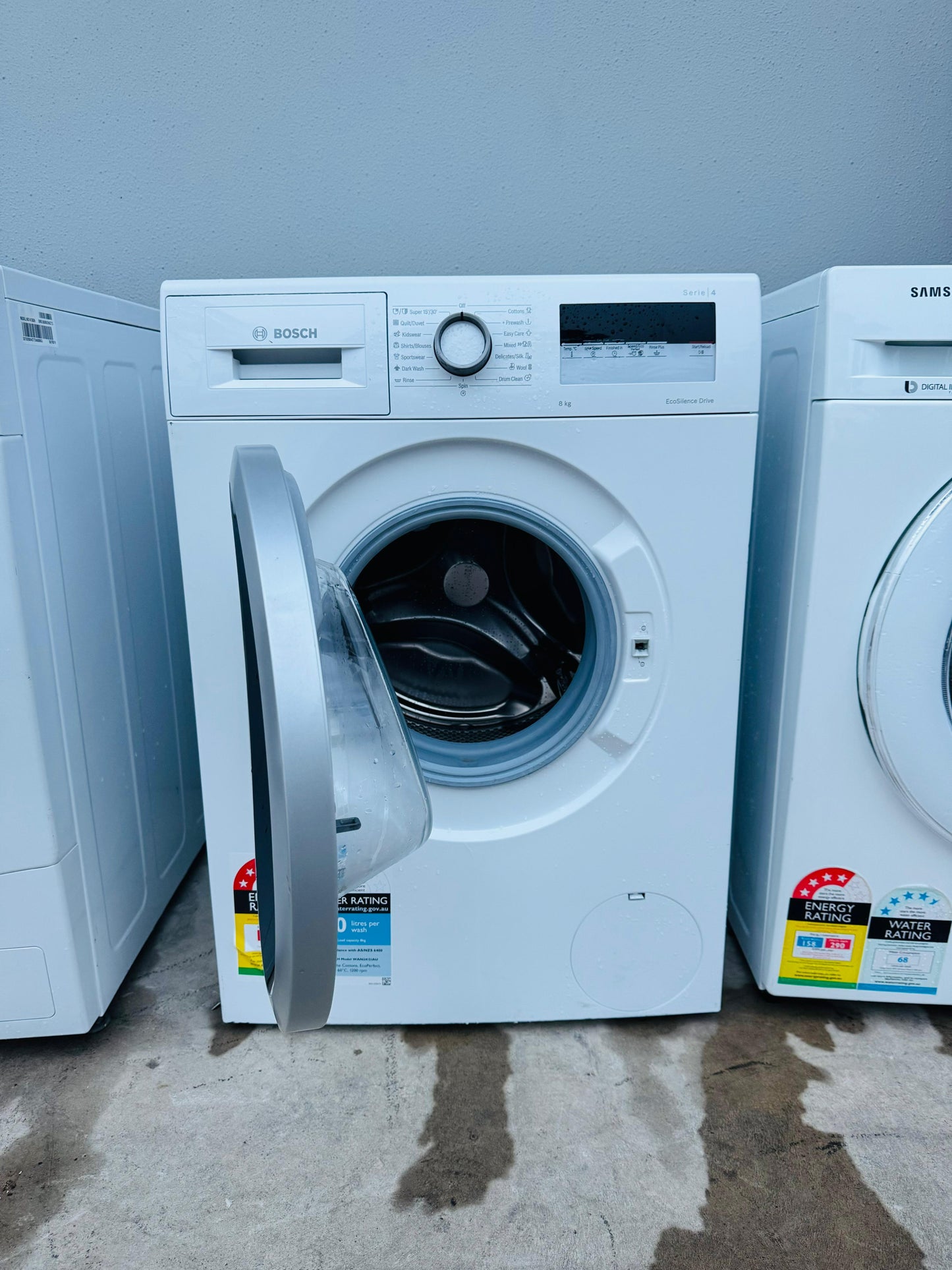 BOSCH 8KGS FRONT LOADER WASHING MACHINE