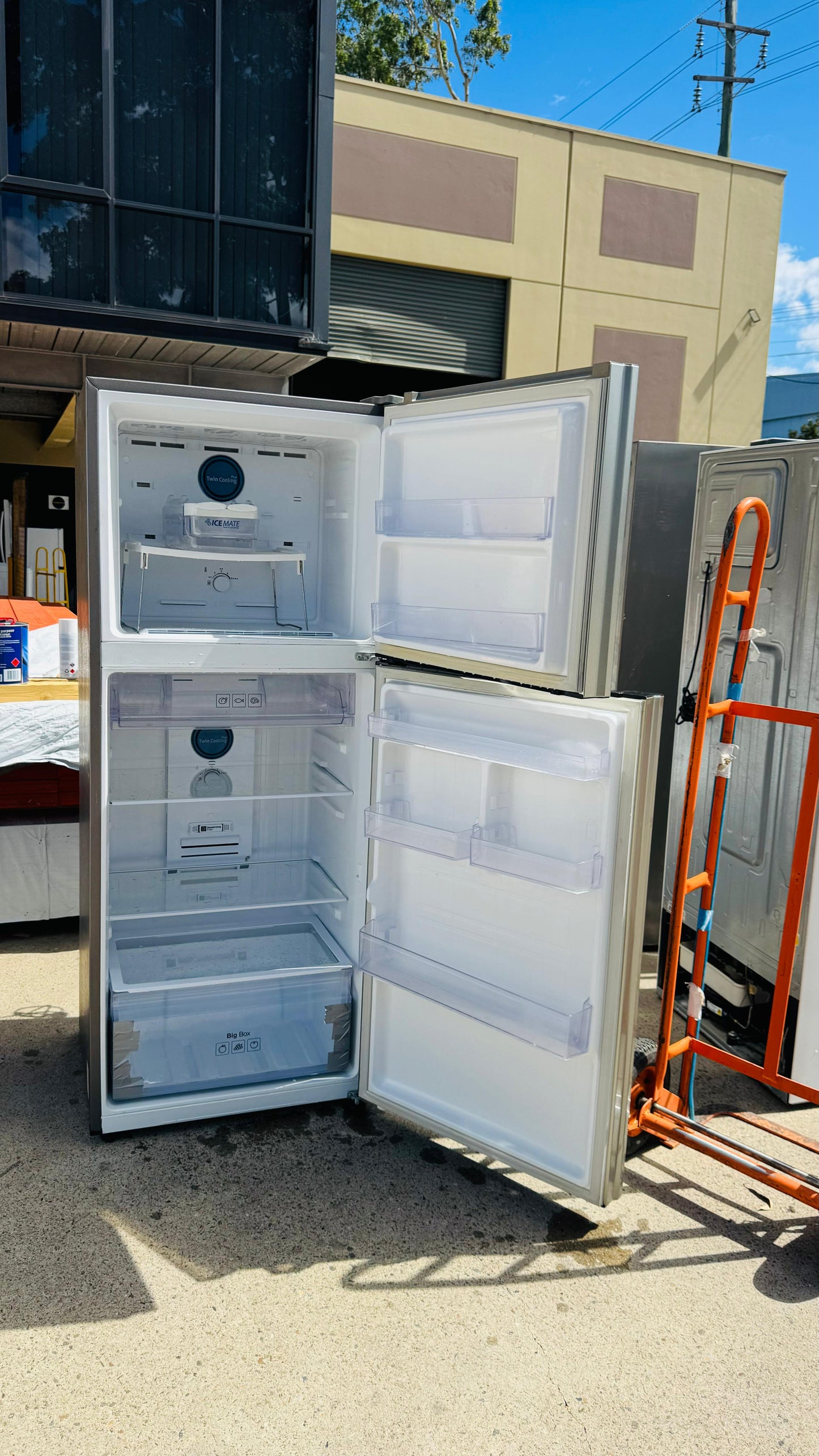 SAMSUNG 400 LITRES FRIDGE FREEZER