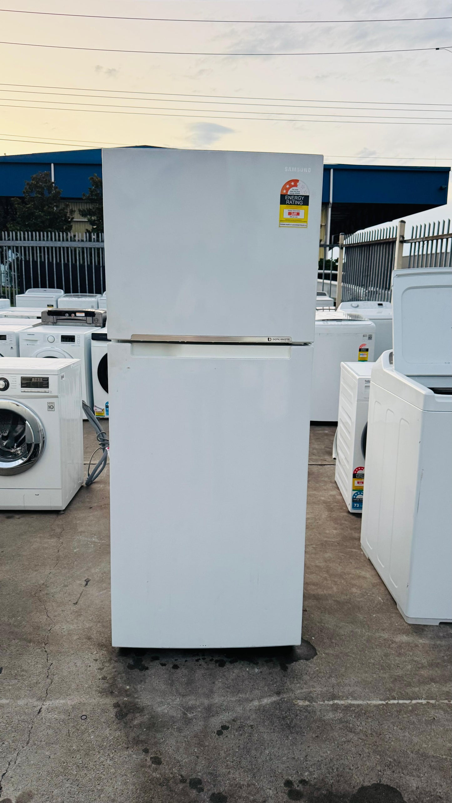 SAMSUNG 400 LITRES FRIDGE FREEZER