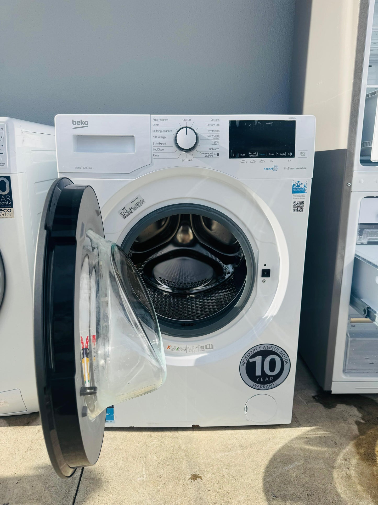 BEKO 7.5 KGS FRONT LOADER WASHING MACHINE
