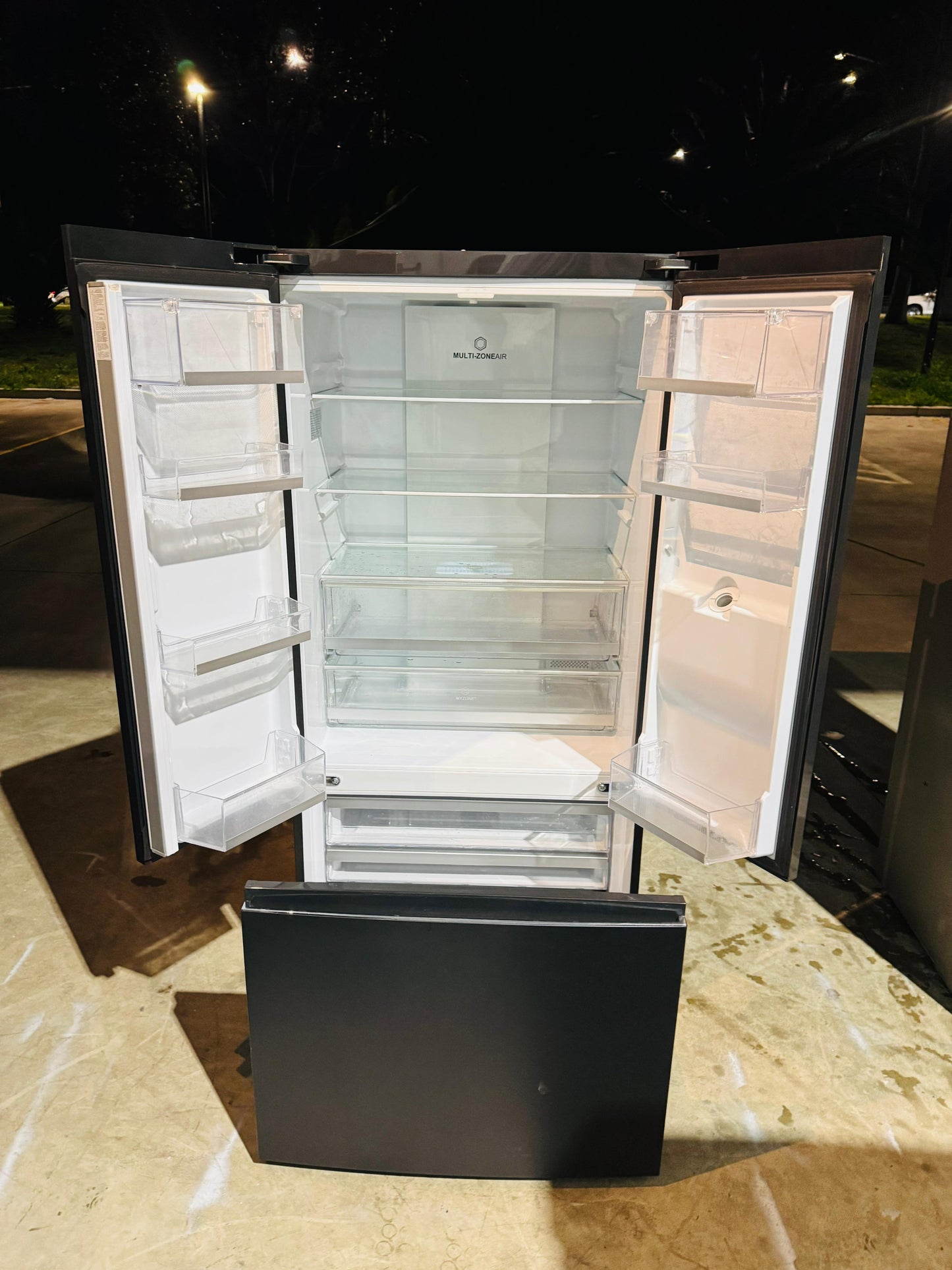 HAIER 514 LITRES FRIDGE FREEZER & NON PLUMBED WATER DISPENSER