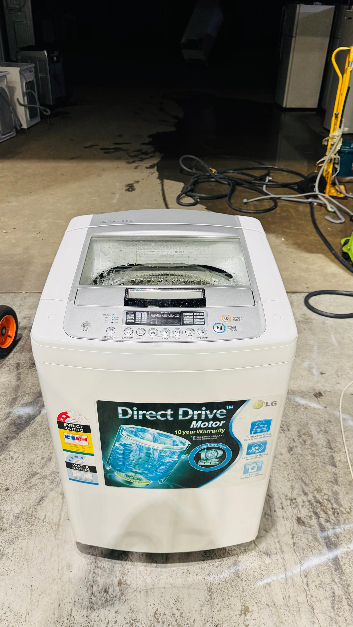 LG 8KGS TOP LOADER WASHING MACHINE