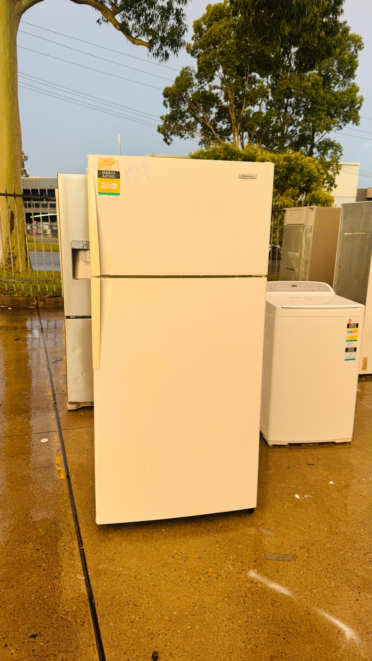 WESTINGHOUSE 520 LITRES FRIDGE FREEZER