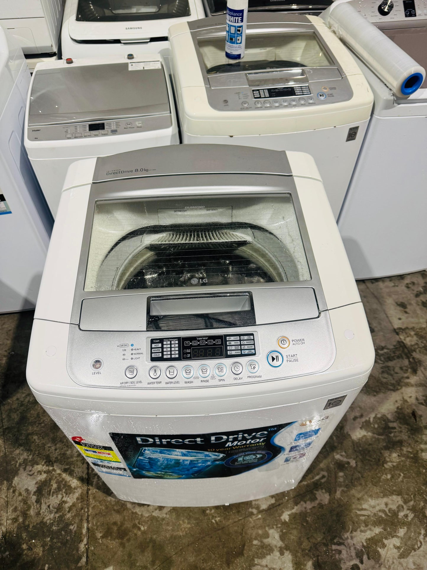 LG 8KGS TOP LOADER WASHING MACHINE