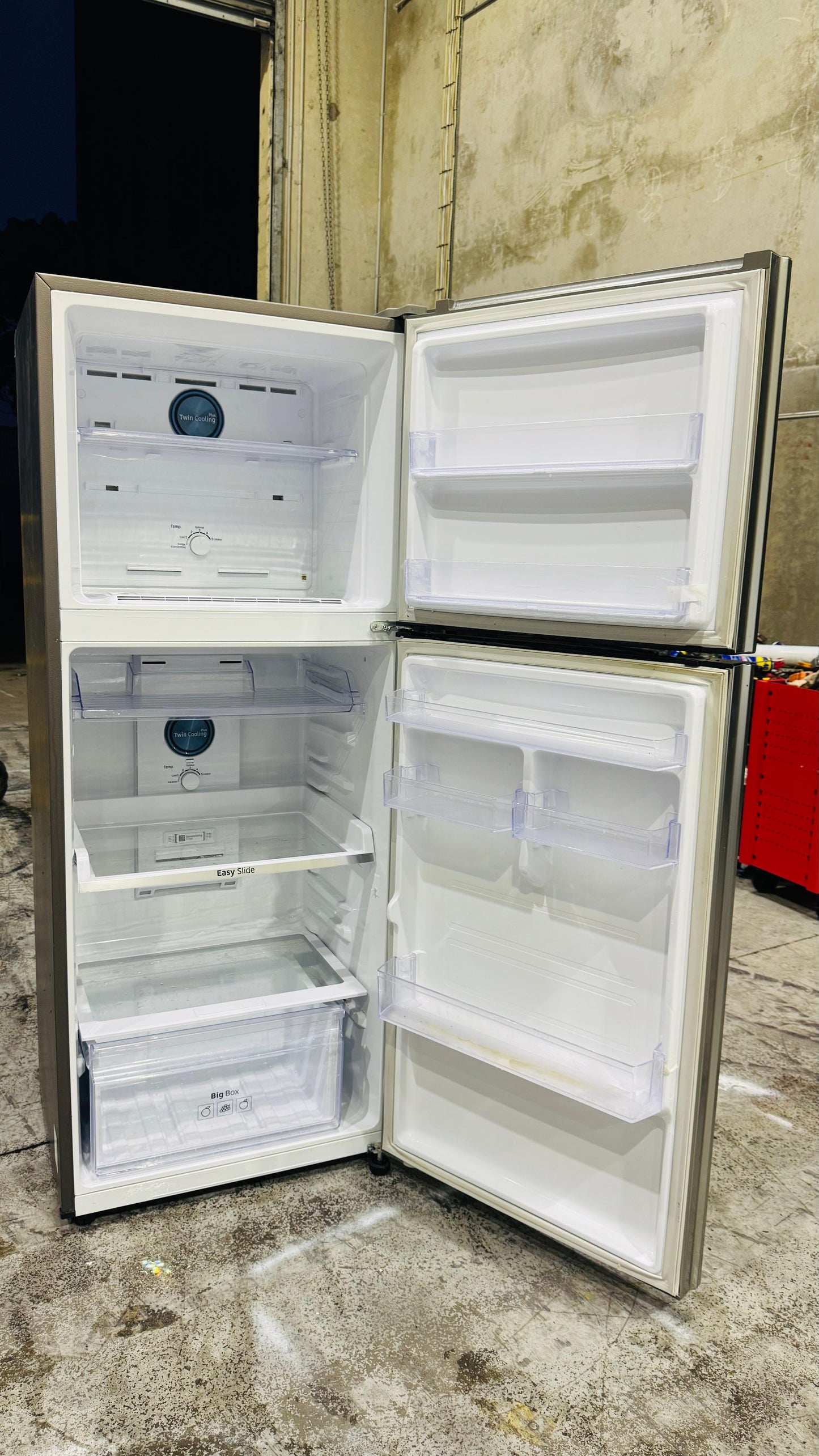 SAMSUNG 400 LITRES FRIDGE FREEZER