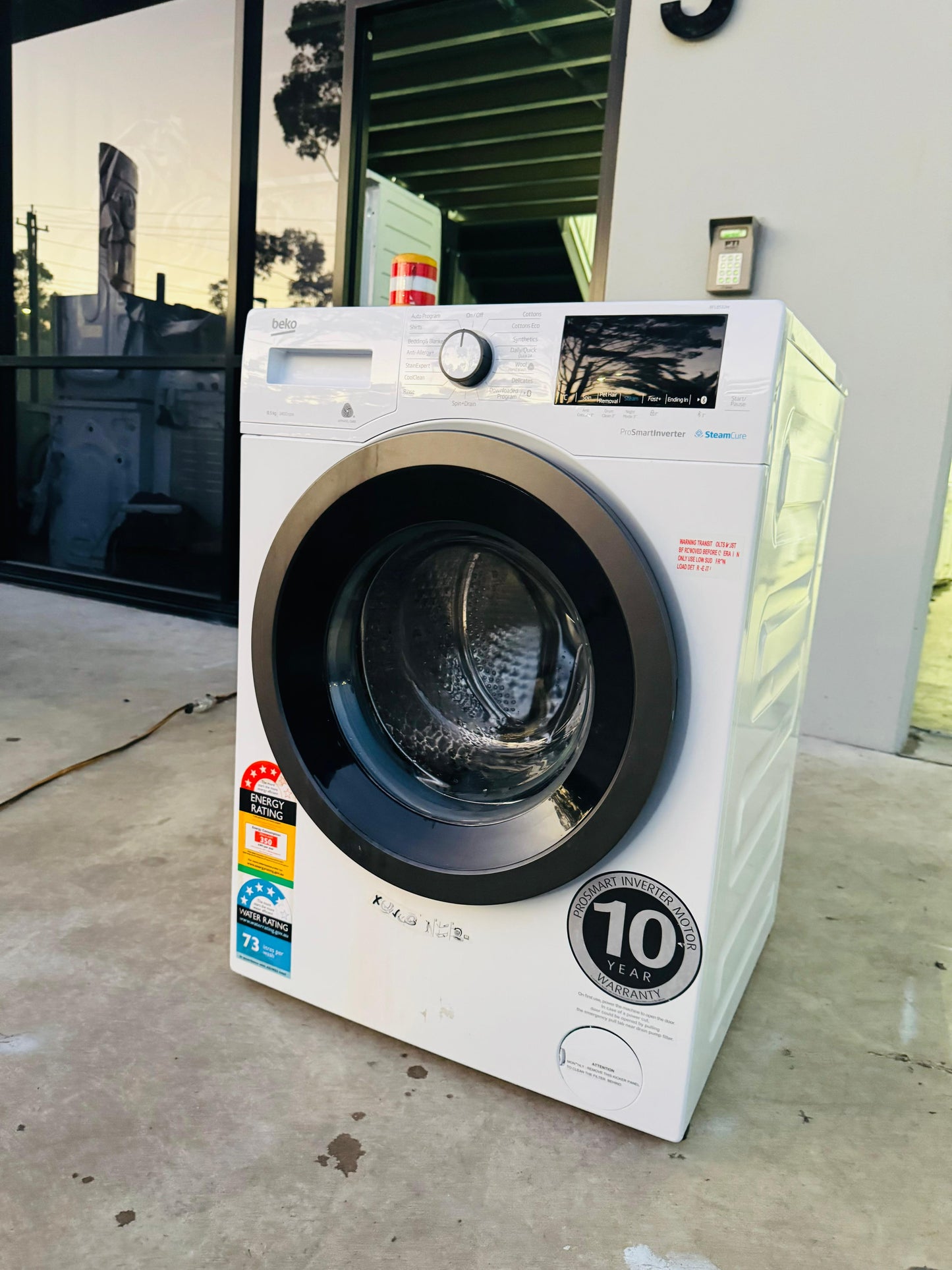 BEKO 8.5 KGS FRONT LOADER WASHING MACHINE