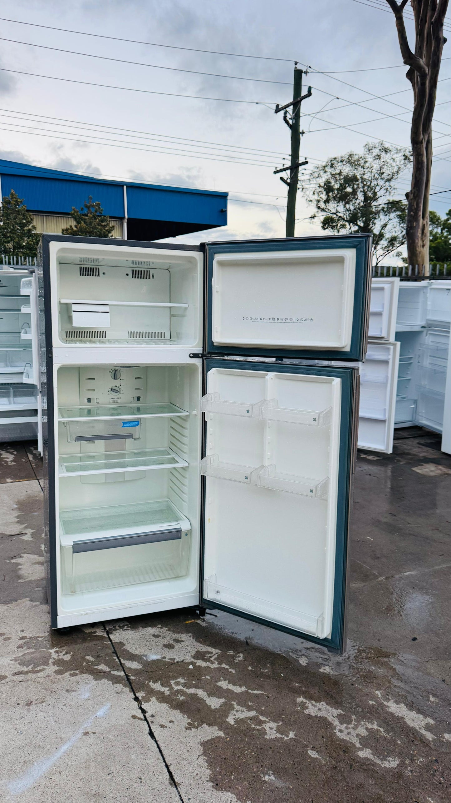 ELECTROLUX 390 LITRES FRIDGE FREEZER