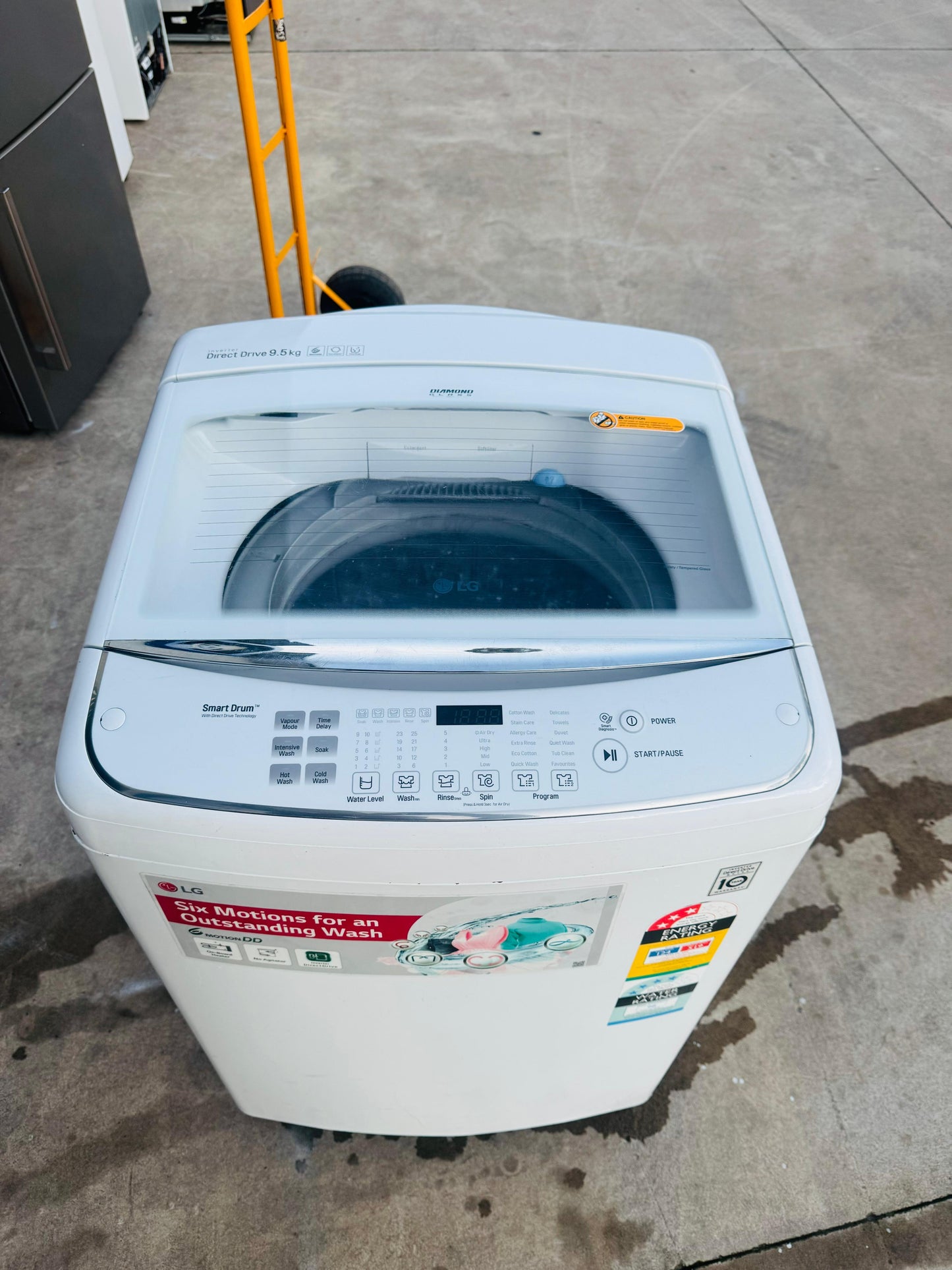 LG 9.5 KGS TOP LOADER WASHING MACHINE