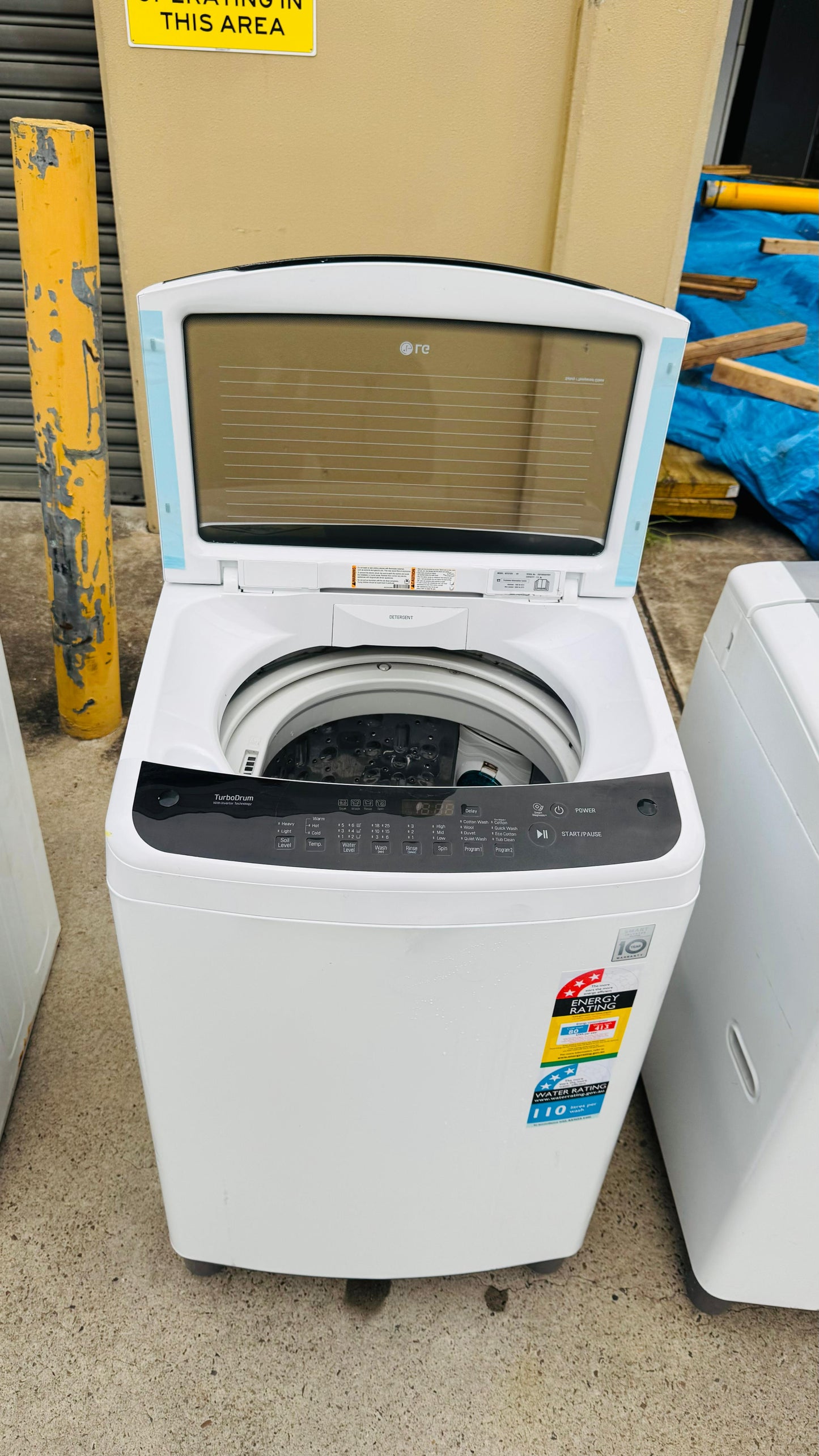 LG 7.5KGS TOP LOADER WASHING MACHINE