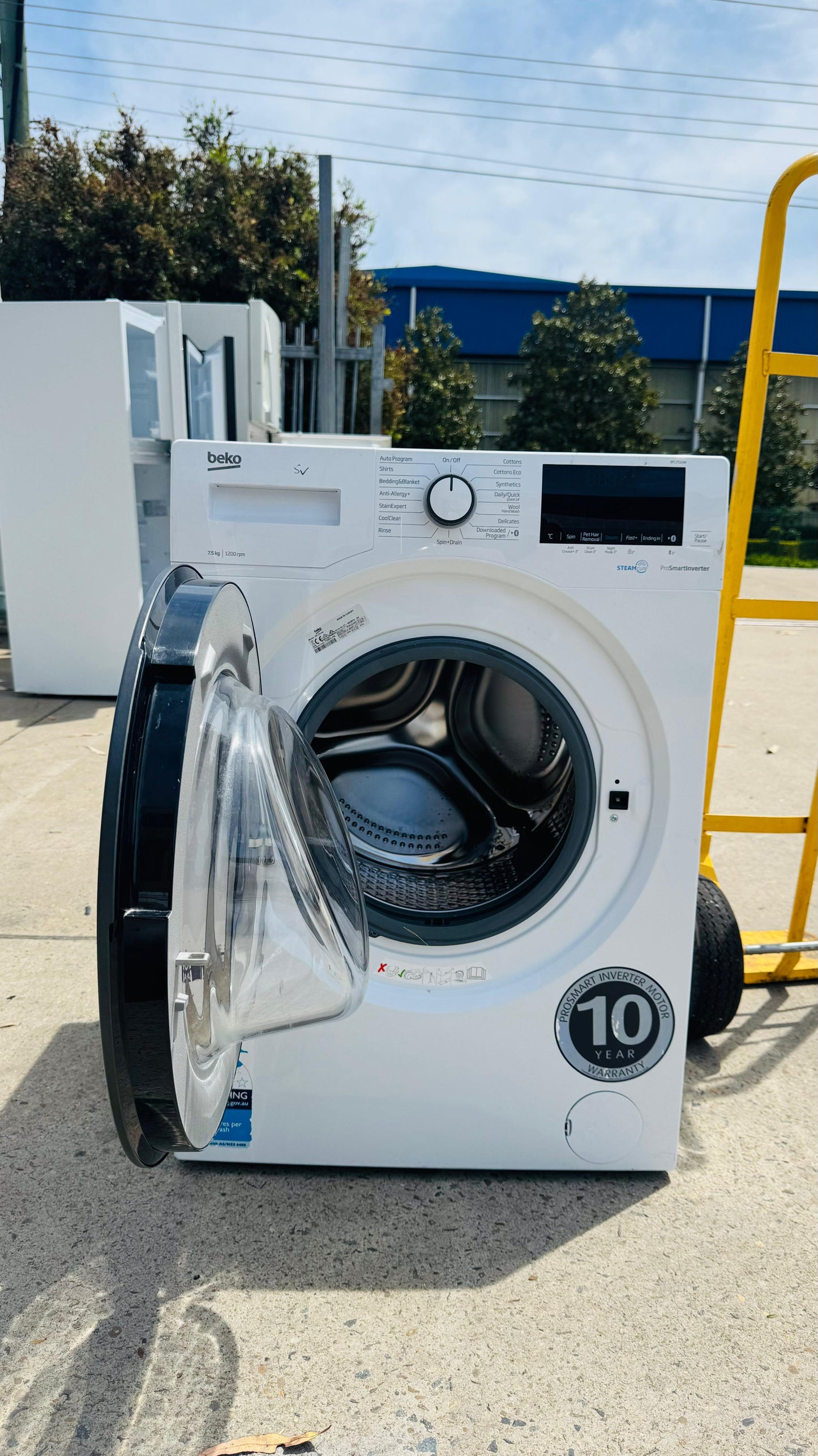 BEKO 7.5KGS FRONT LOADER WASHING MACHINE