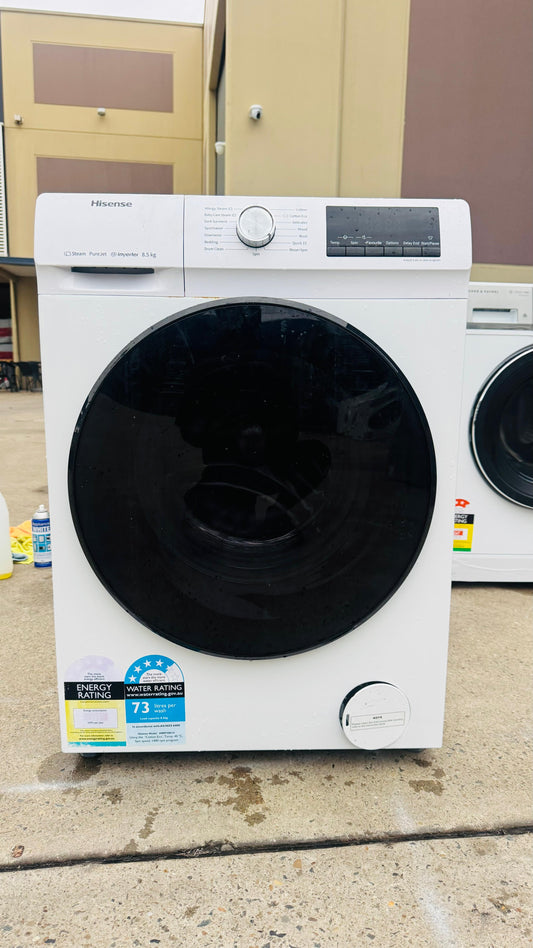HISENSE 8.5KGS FRONT LOADER WASHING MACHINE