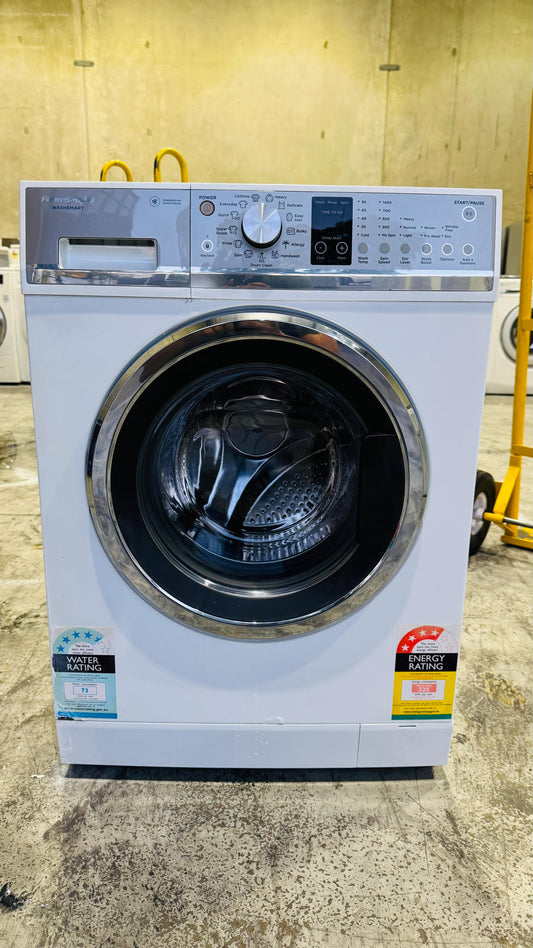 FISHER AND PAYKEL 8.5KGS FRONT LOADER WASHING MACHINE
