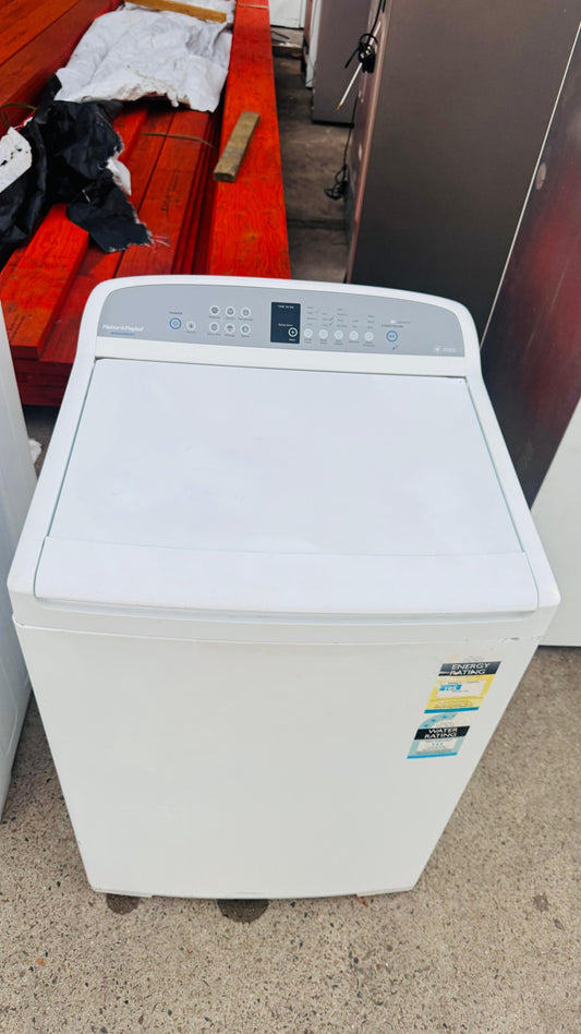 FISHER & PAYKEL 10KGS TOP LOADER WASHING MACHINE