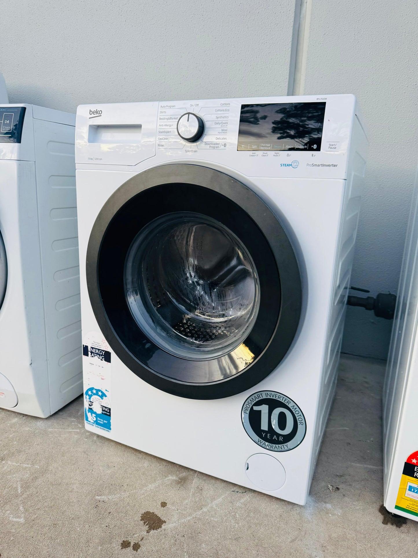 BEKO 7.5 KGS FRONT LOADER WASHING MACHINE