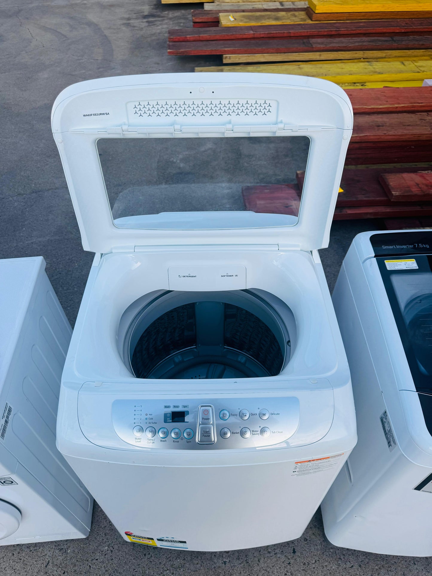 SAMSUNG 6.5 KGS TOP LOADER WASHING MACHINE