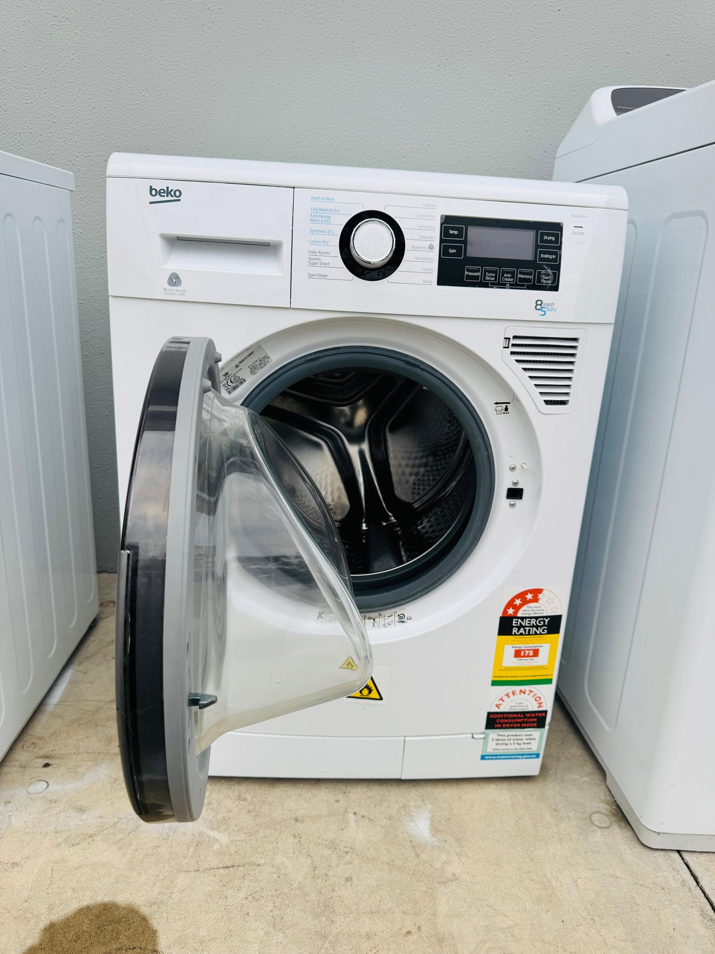 BEKO 8KGS FRONT LOADER WASHING MACHINE