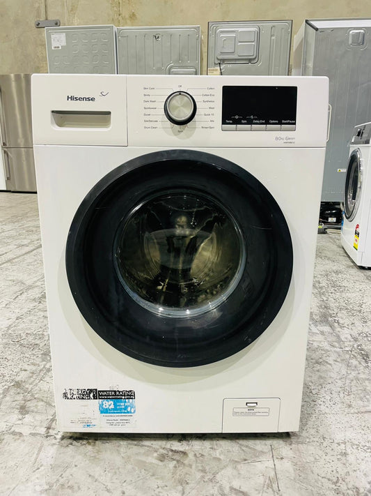 HISENSE 8KGS FRONT LOADER WASHING MACHINE
