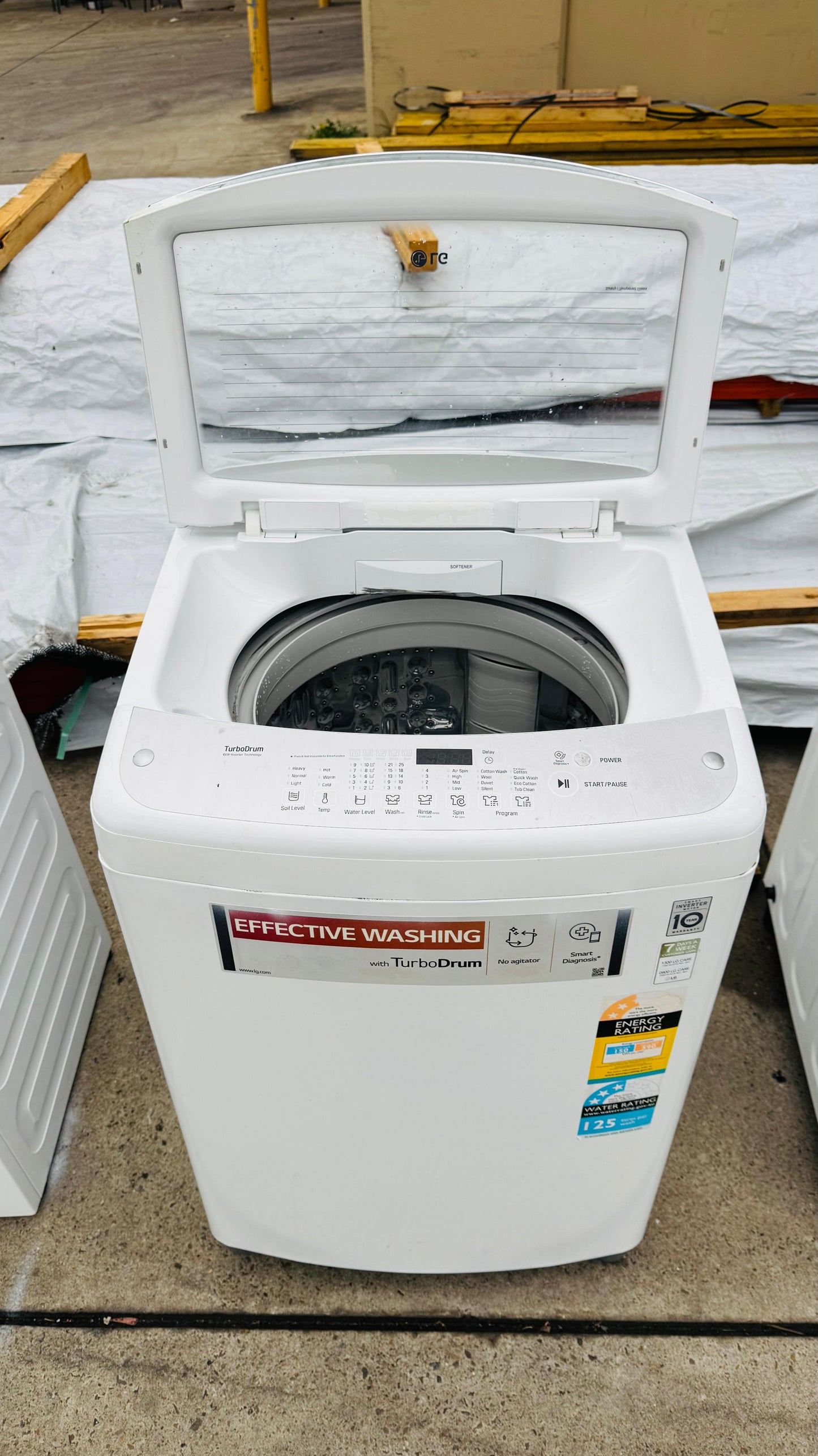 LG 8.5KGS TOP LOADER WASHING MACHINE