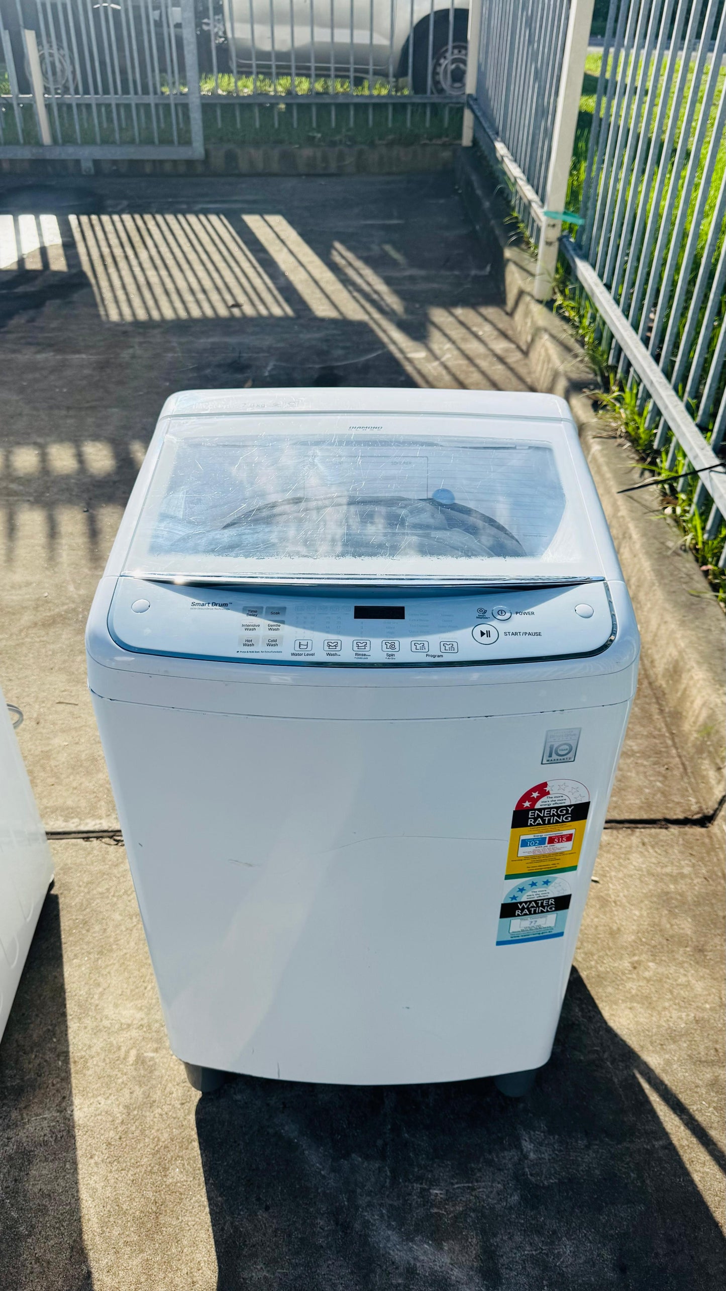 LG 7.5KGS TOP LOADER WASHING MACHINE