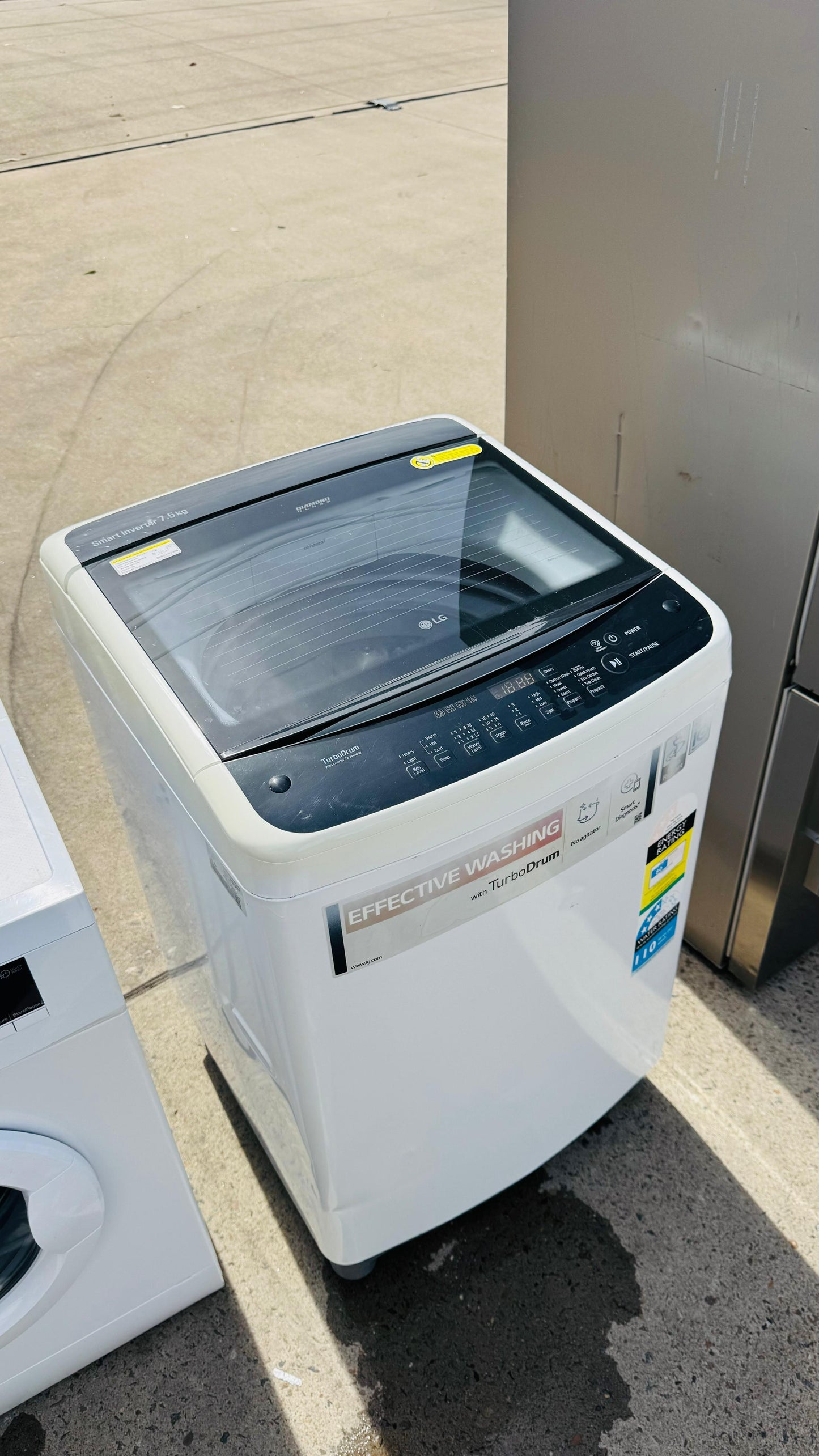 LG 7.5KGS TOP LOADER WASHING MACHINE