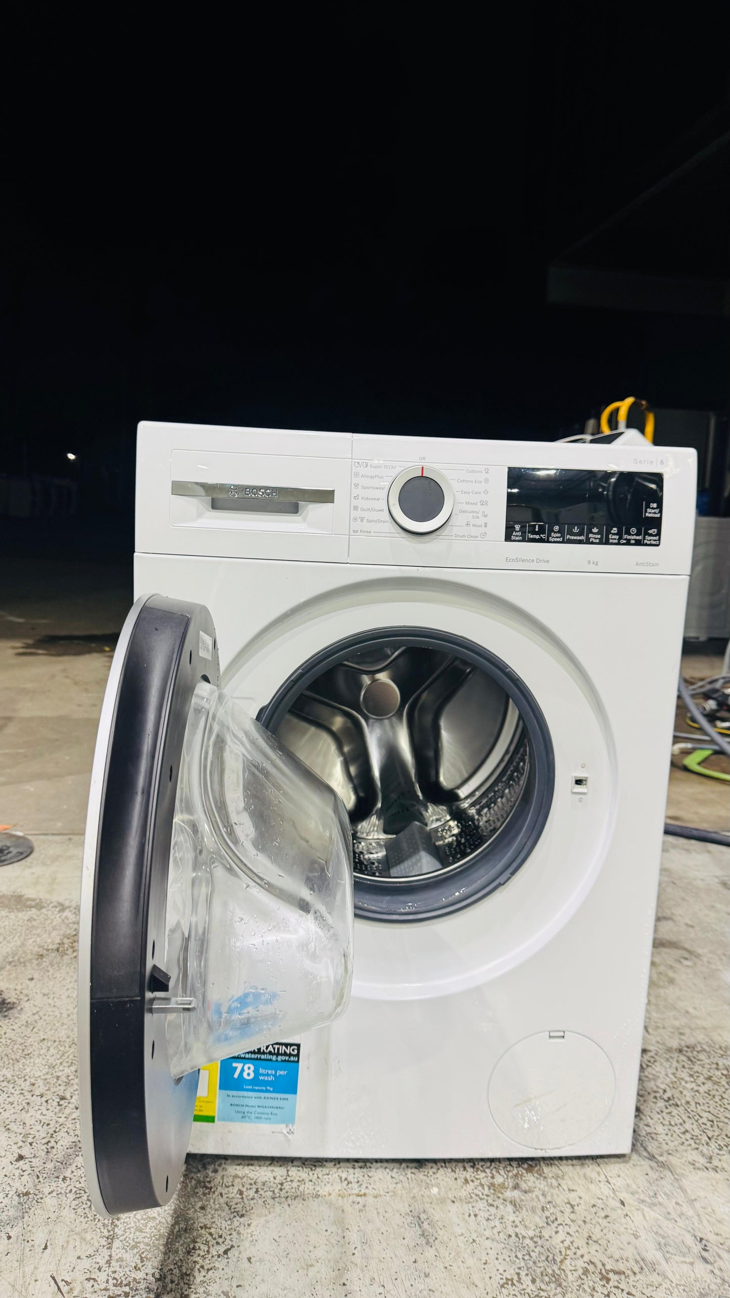 BOSCH 9KGS FRONT LOADER WASHING MACHINE