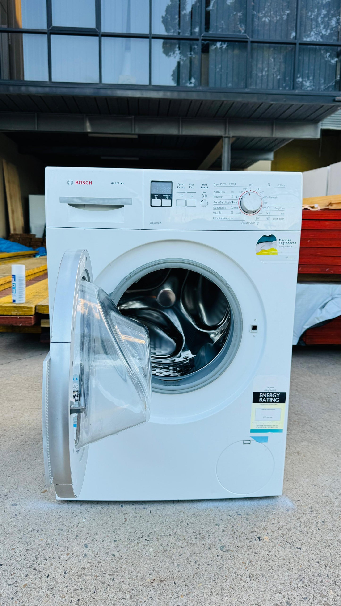 BOSCH 7KGS FRONT LOADER WASHING MACHINE