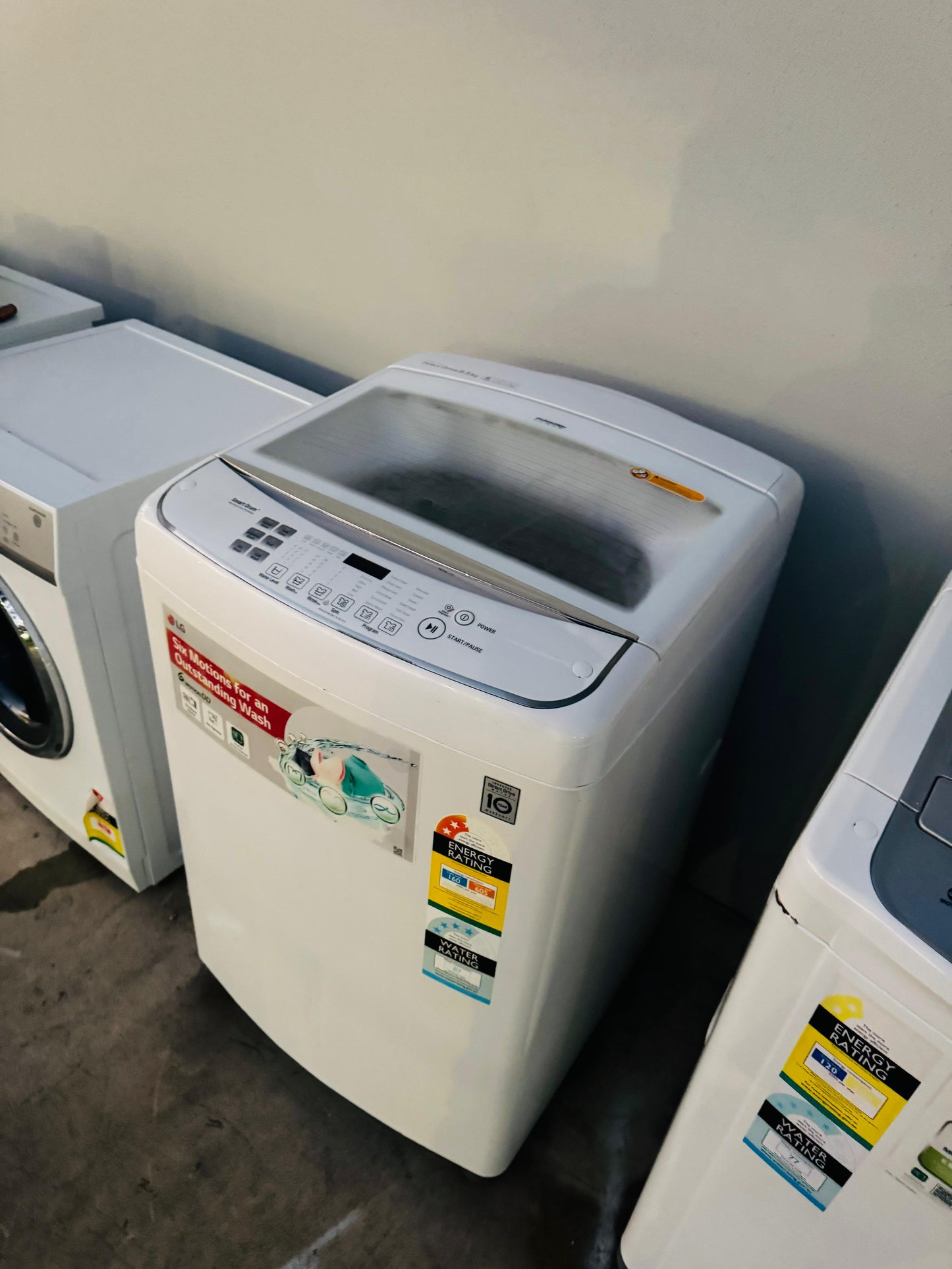 LG 8.5 KGS TOP LOADER WASHING MACHINE