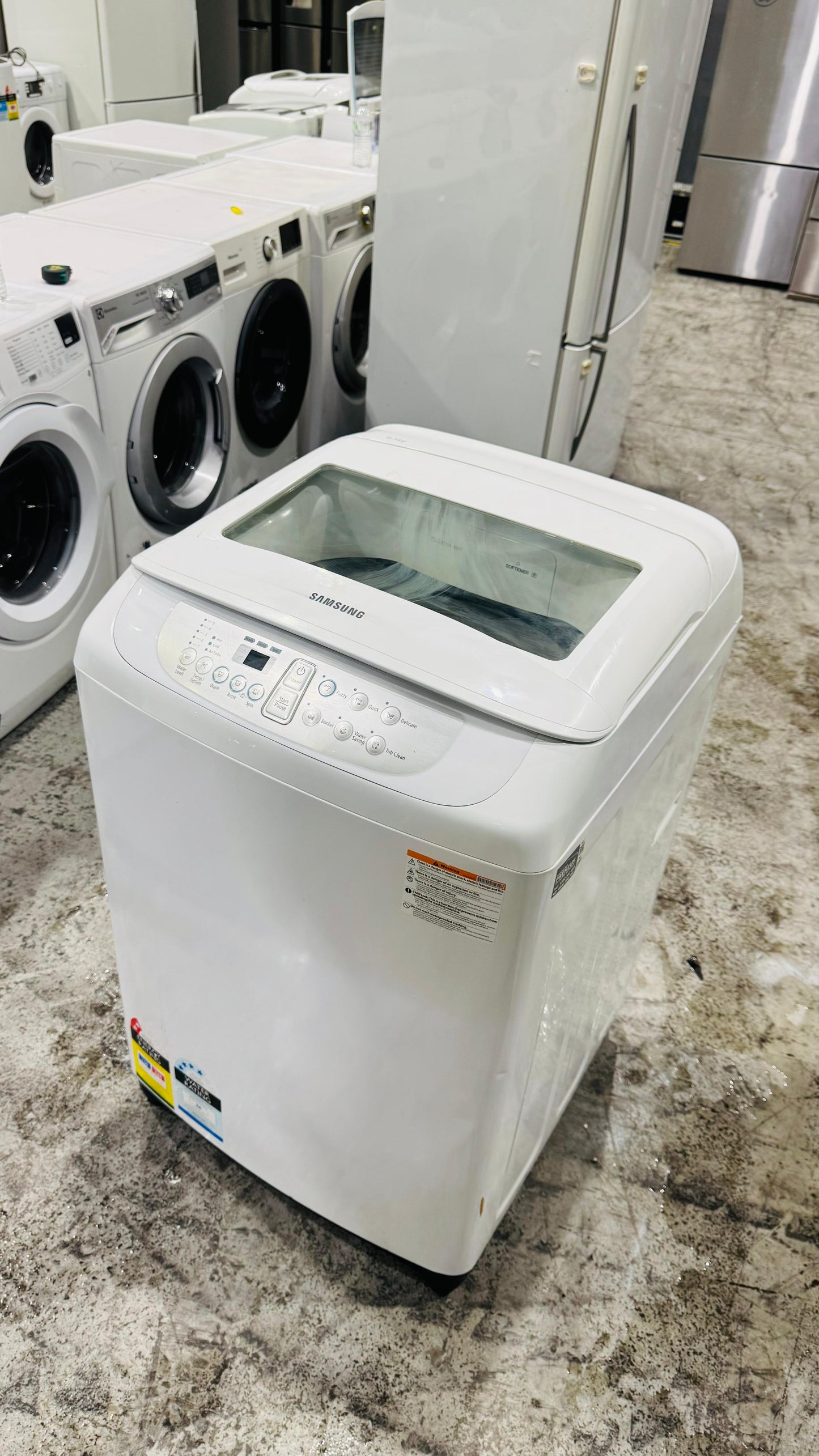 SAMSUNG 6.5KGS TOP LOADER WASHING MACHINE
