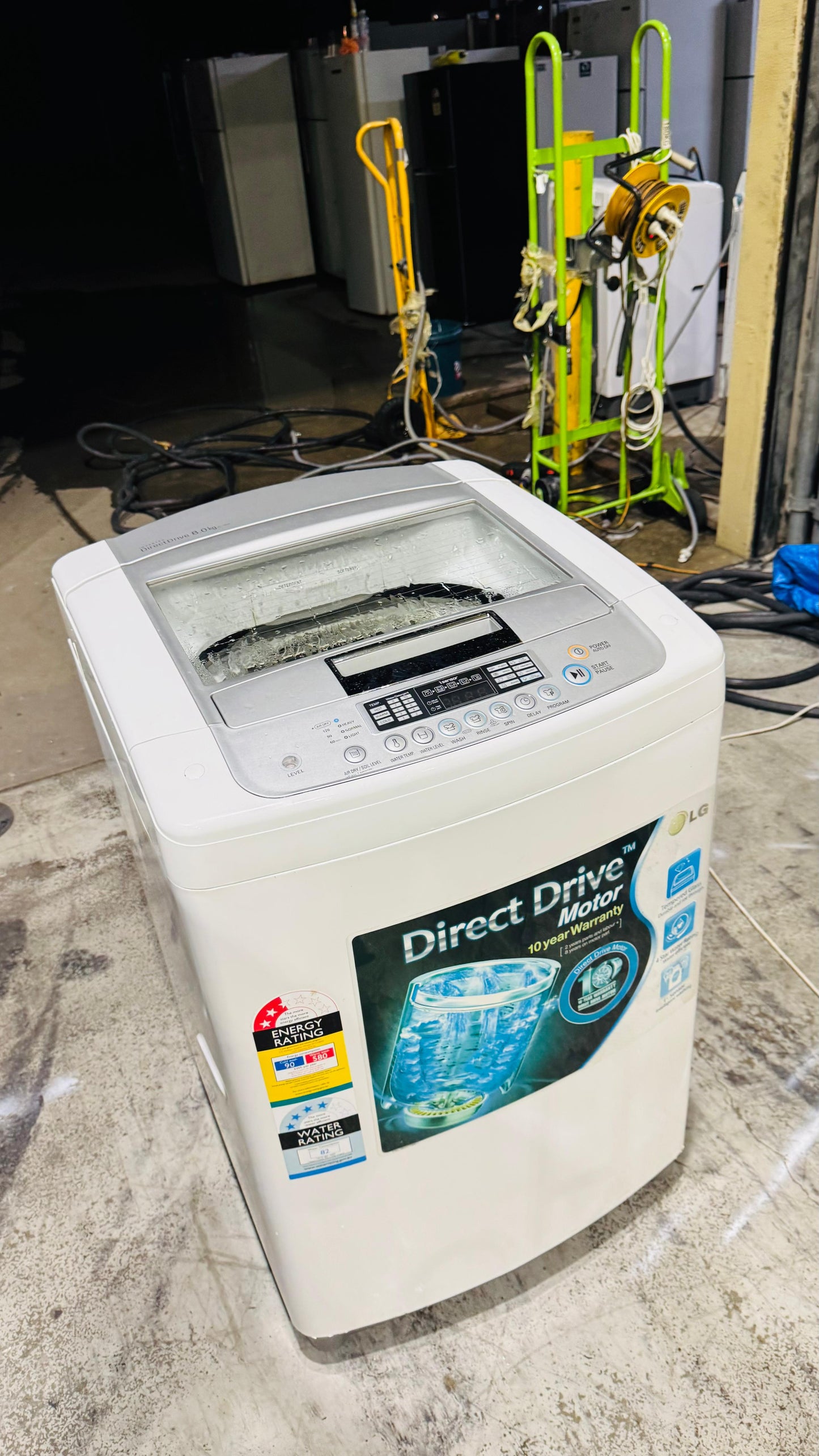 LG 8KGS TOP LOADER WASHING MACHINE