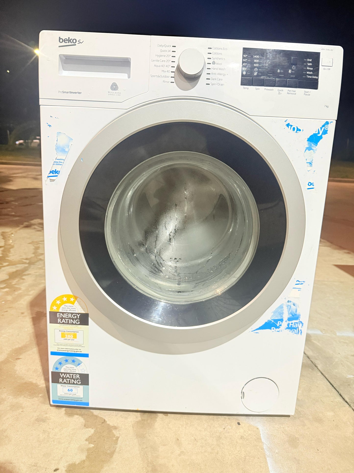 BEKO 7KGS FRONT LOADER WASHING MACHINE